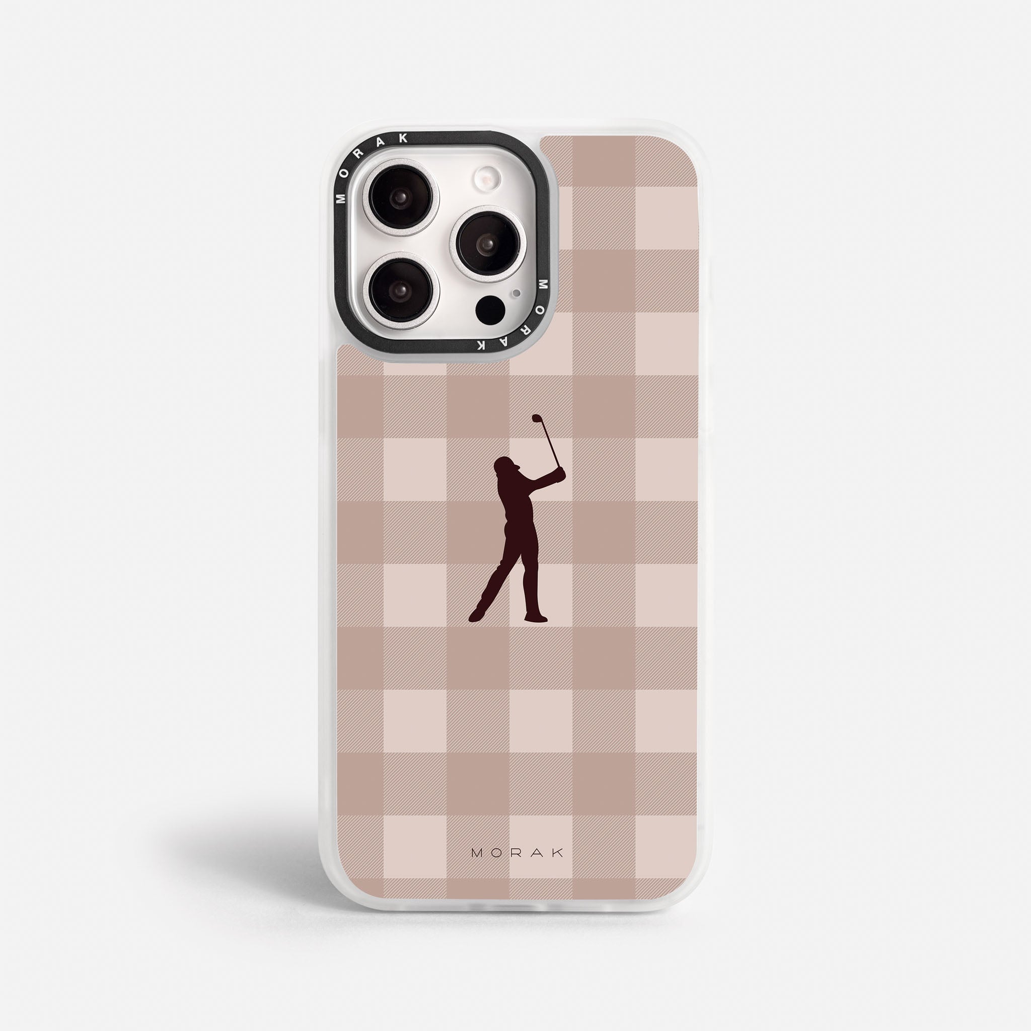 Case Golf Check - Blanco Premium – Protección antigolpe | Diseño colombiano | Morak