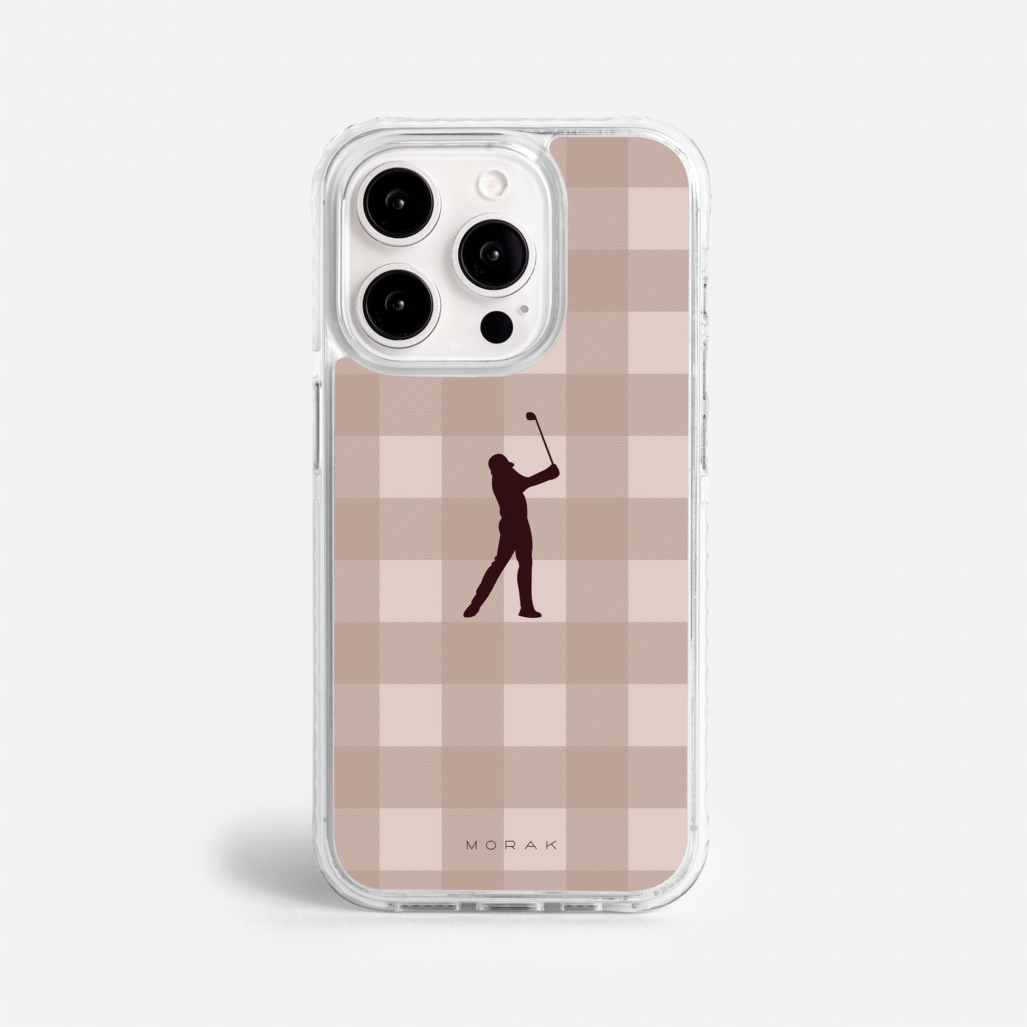 Case Golf Check - Blanco Premium – Protección antigolpe | Diseño colombiano | Morak
