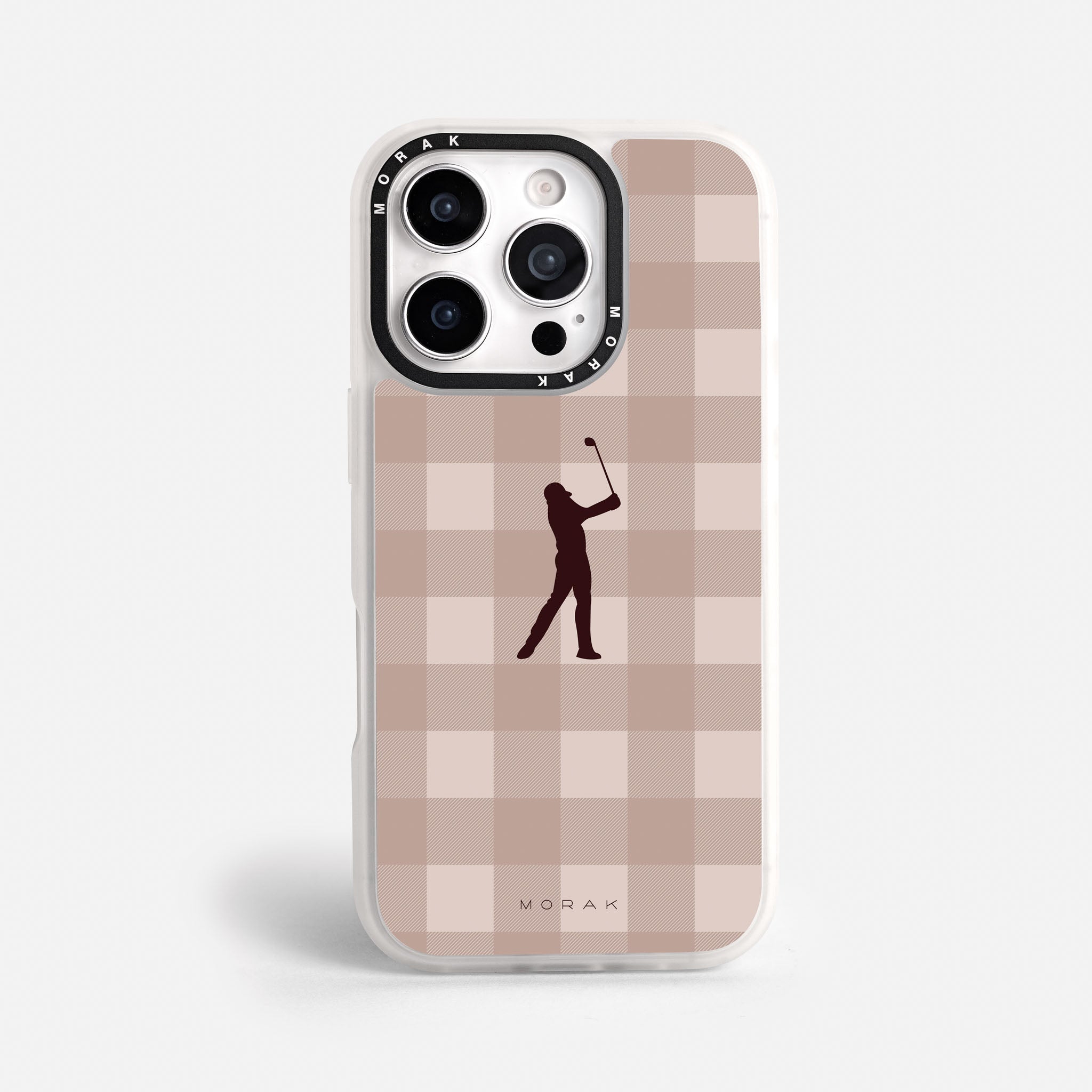 Case Golf Check - Blanco Premium – Protección antigolpe | Diseño colombiano | Morak