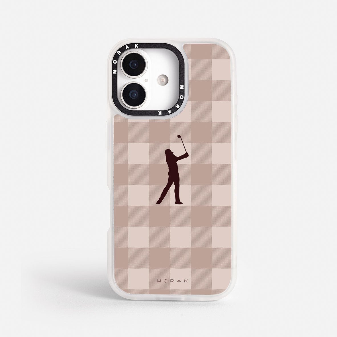 Case Golf Check - Blanco Premium – Protección antigolpe | Diseño colombiano | Morak