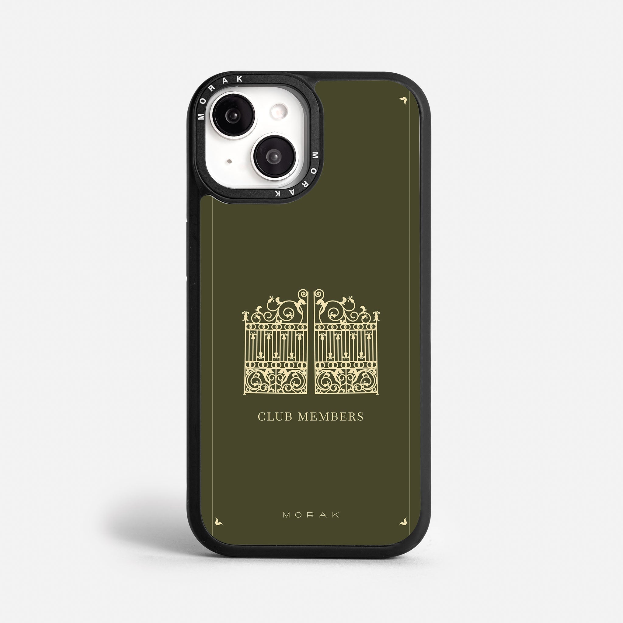 Case Green Gate - Blanco Premium – Protección antigolpe | Diseño colombiano | Morak
