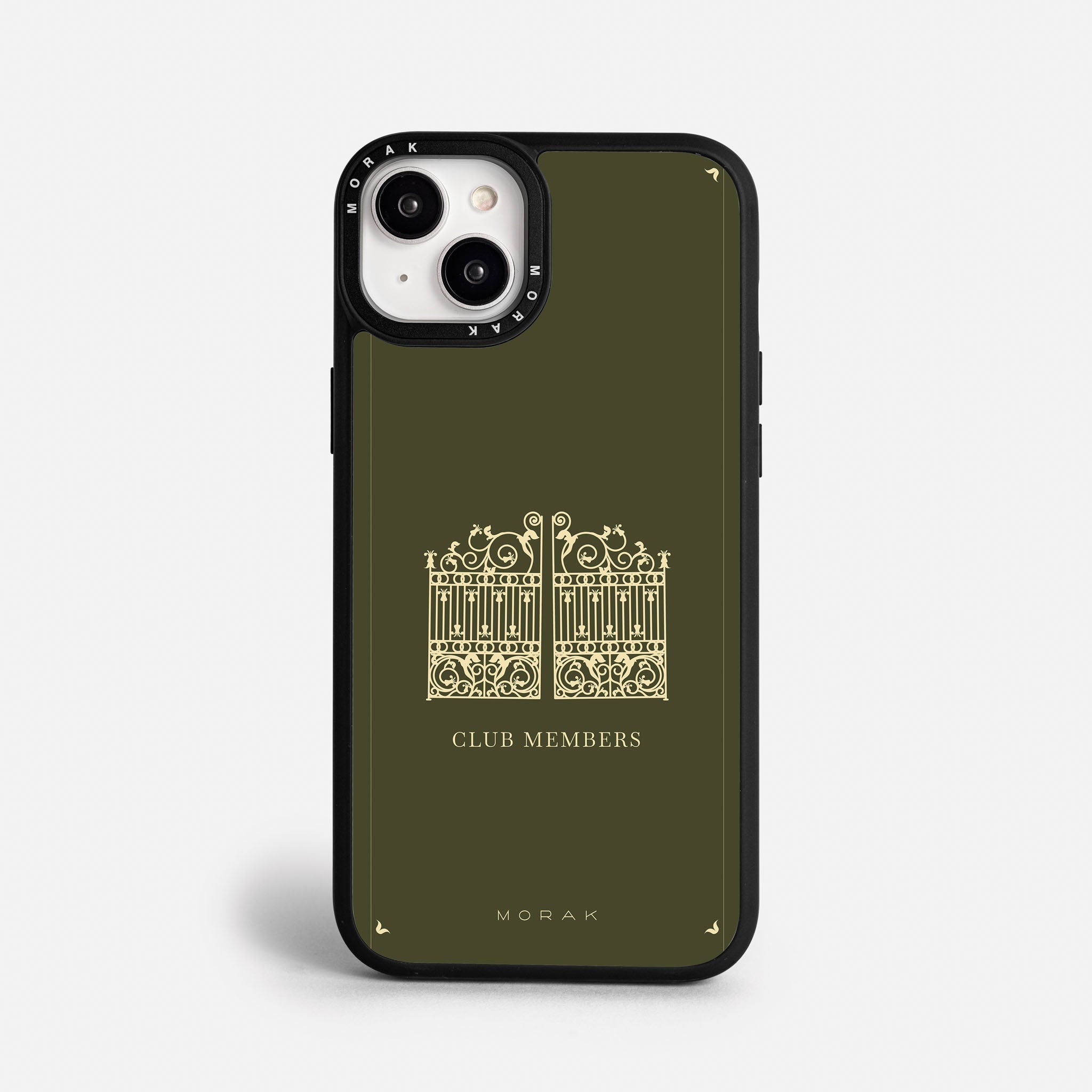 Case Green Gate - Blanco Premium – Protección antigolpe | Diseño colombiano | Morak