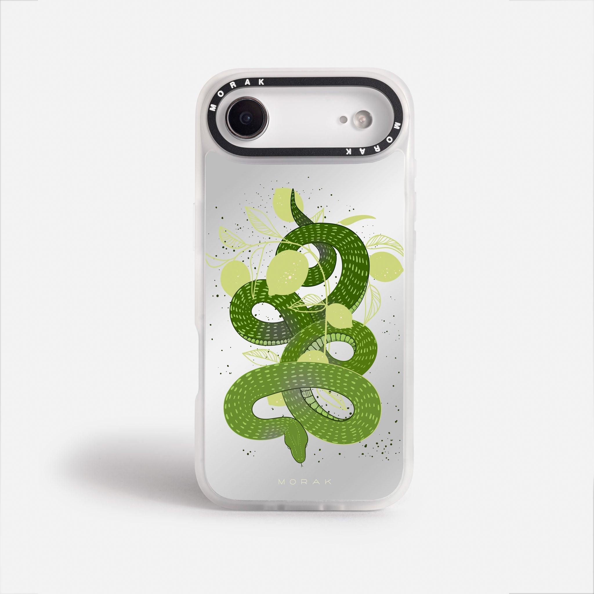 Case Green Snake - Espejo Premium – Protección antigolpe | Diseño colombiano | Morak
