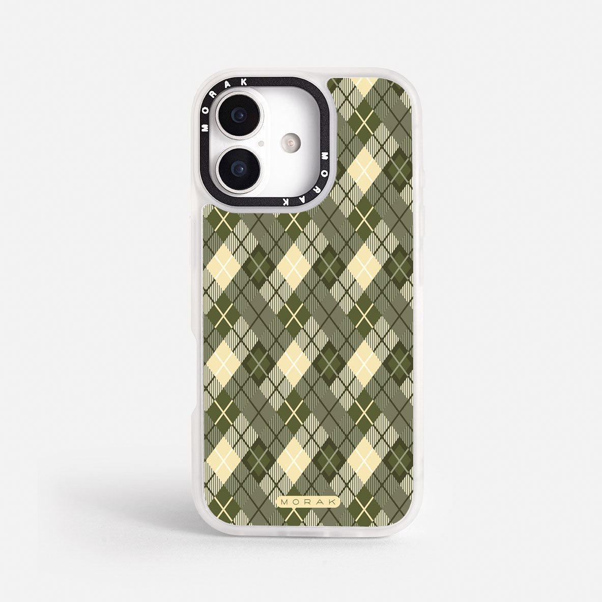 Case Green sweater - Blanco Premium – Protección antigolpe | Diseño colombiano | Morak