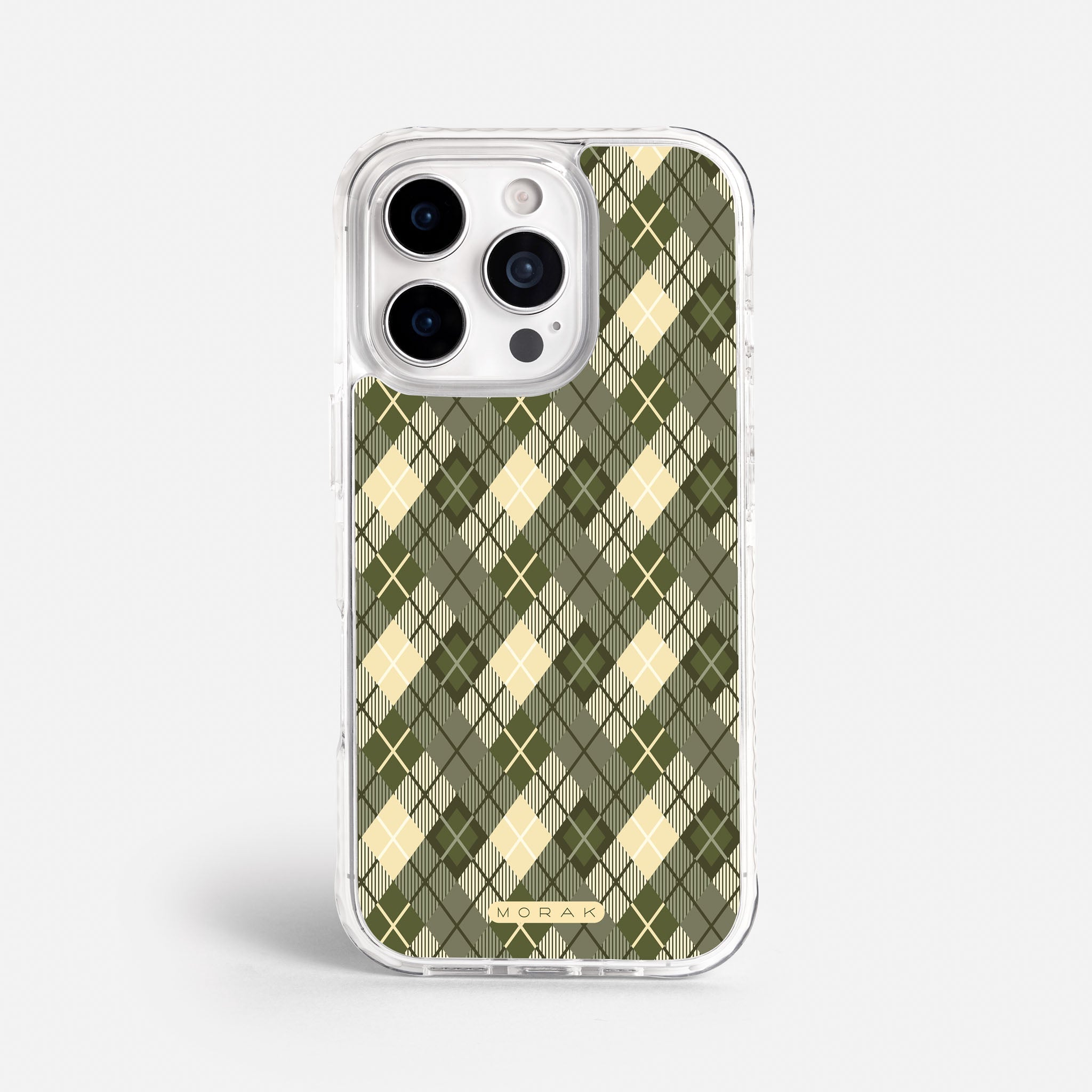 Case Green sweater - Blanco Premium – Protección antigolpe | Diseño colombiano | Morak