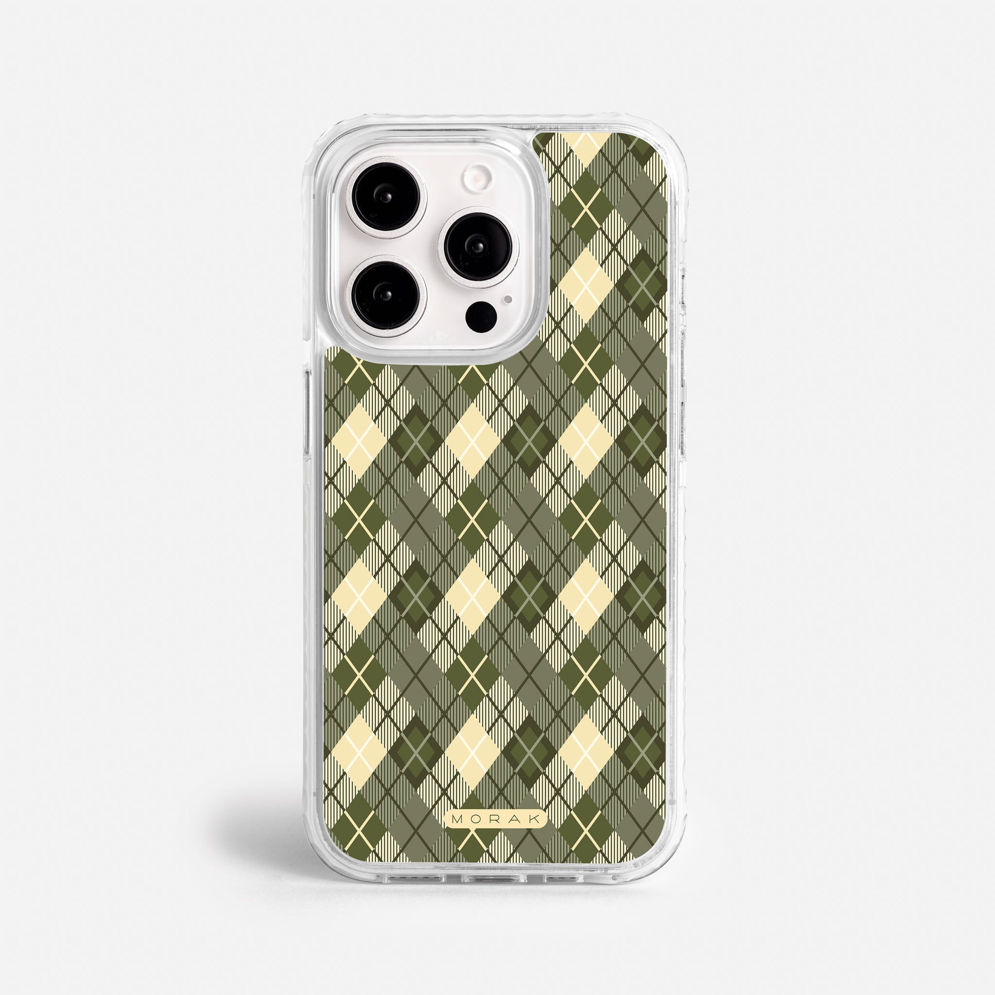Case Green sweater - Blanco Premium – Protección antigolpe | Diseño colombiano | Morak