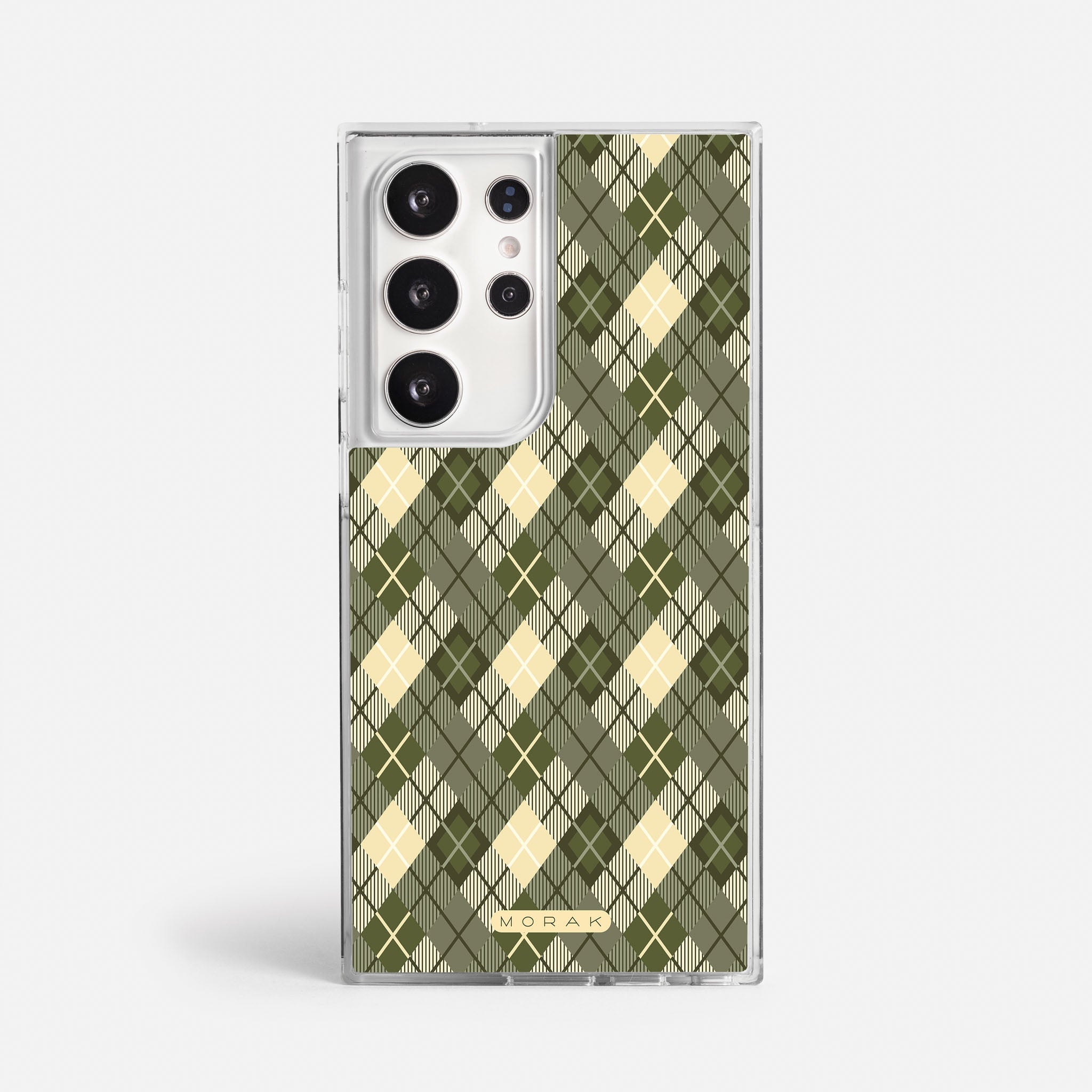 Case Green sweater - Blanco Premium – Protección antigolpe | Diseño colombiano | Morak