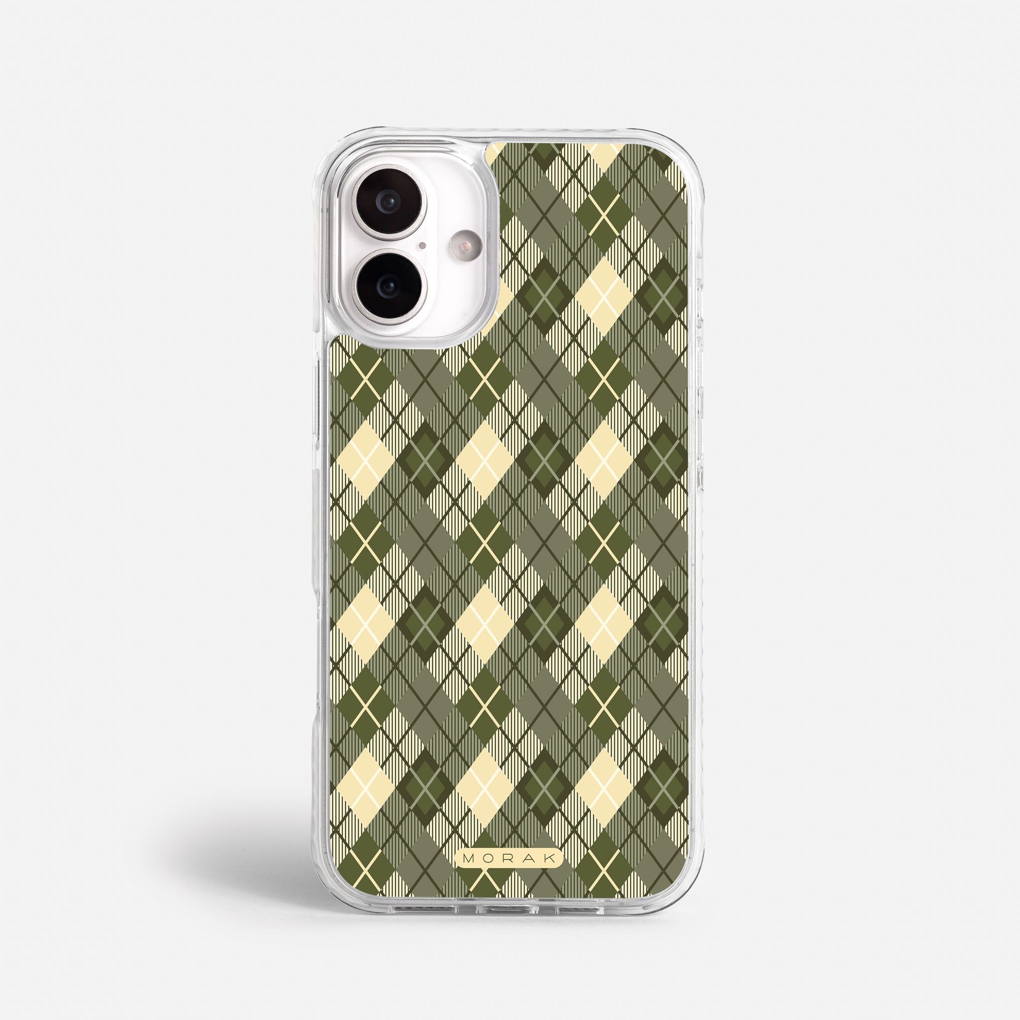 Case Green sweater - Blanco Premium – Protección antigolpe | Diseño colombiano | Morak