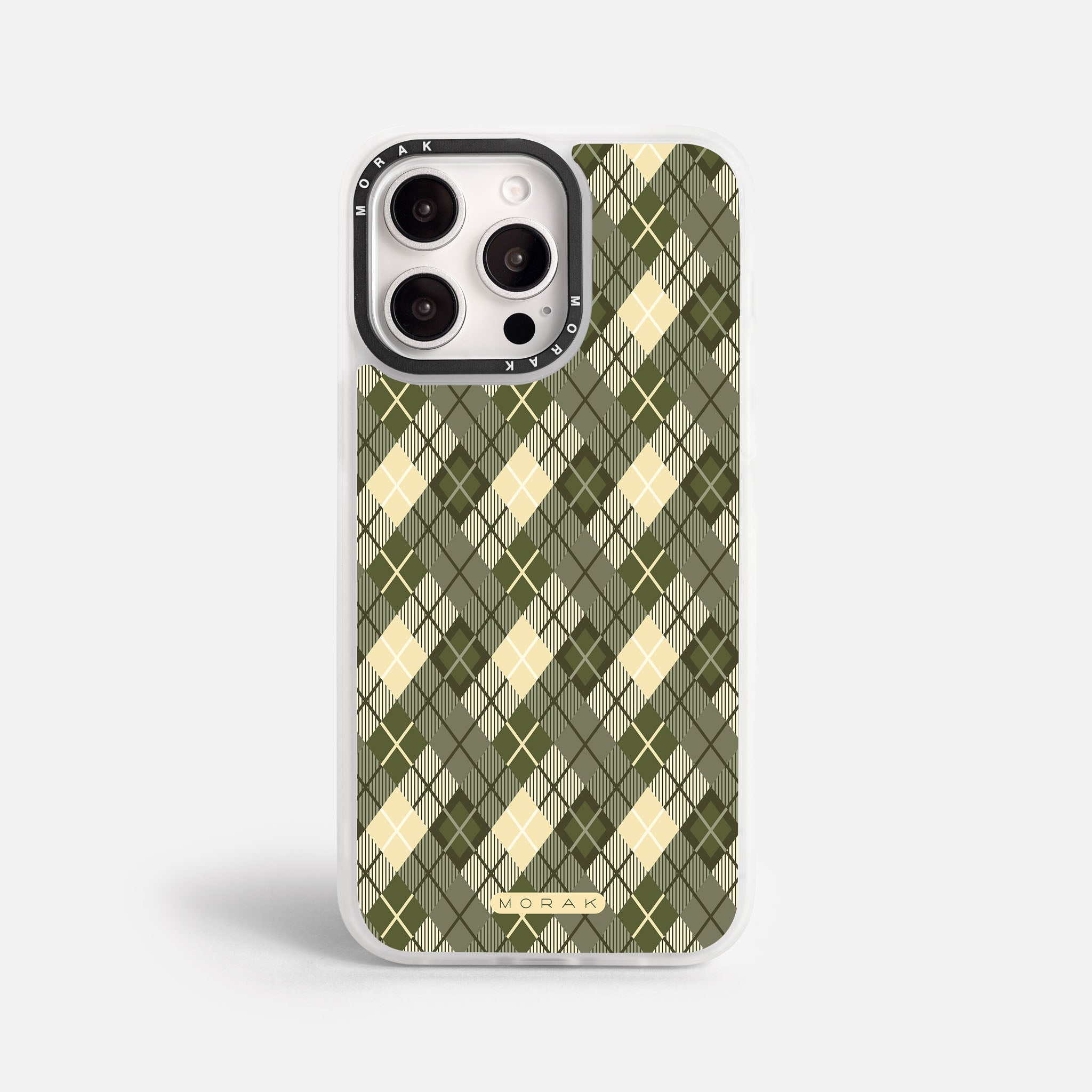 Case Green sweater - Blanco Premium – Protección antigolpe | Diseño colombiano | Morak