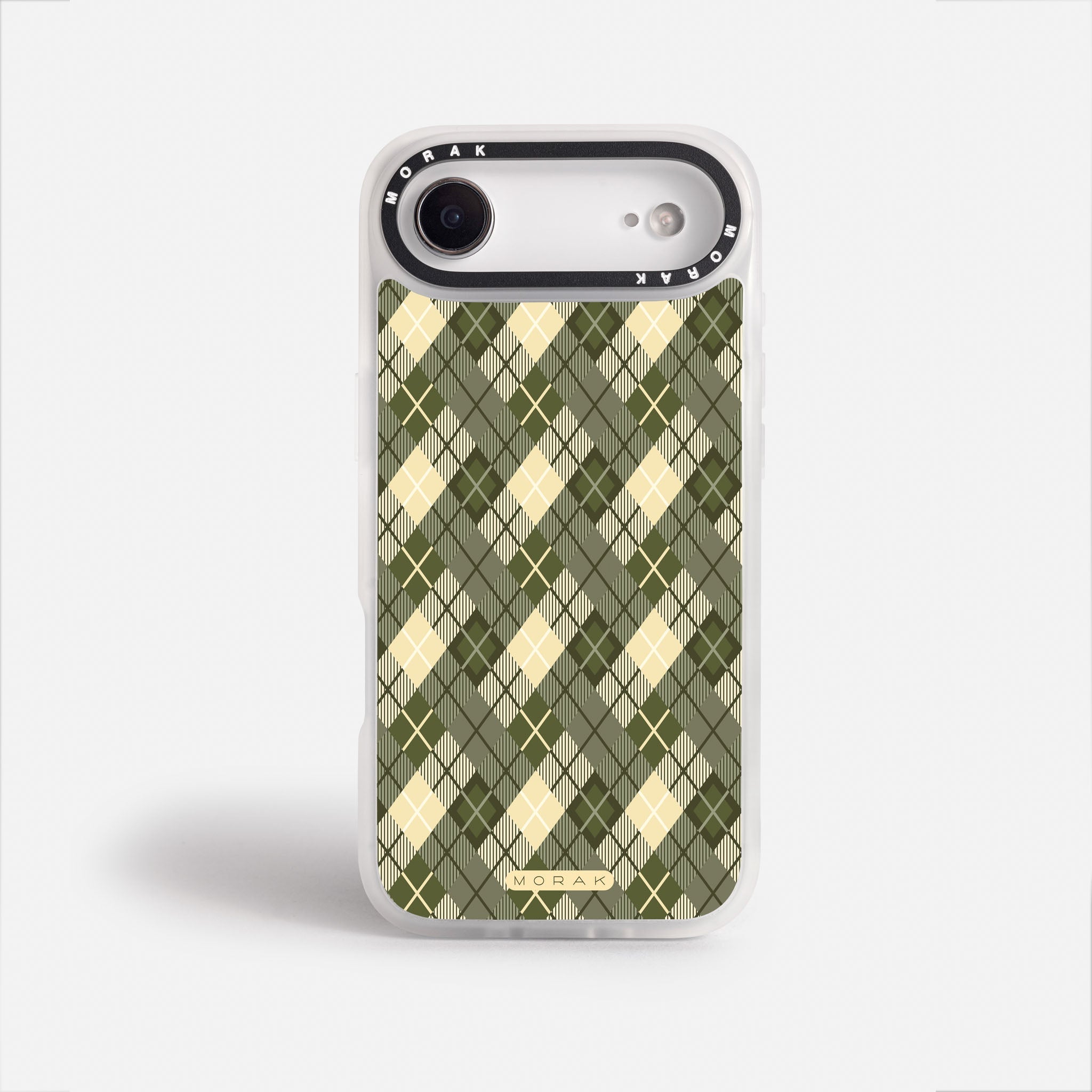 Case Green sweater - Blanco Premium – Protección antigolpe | Diseño colombiano | Morak