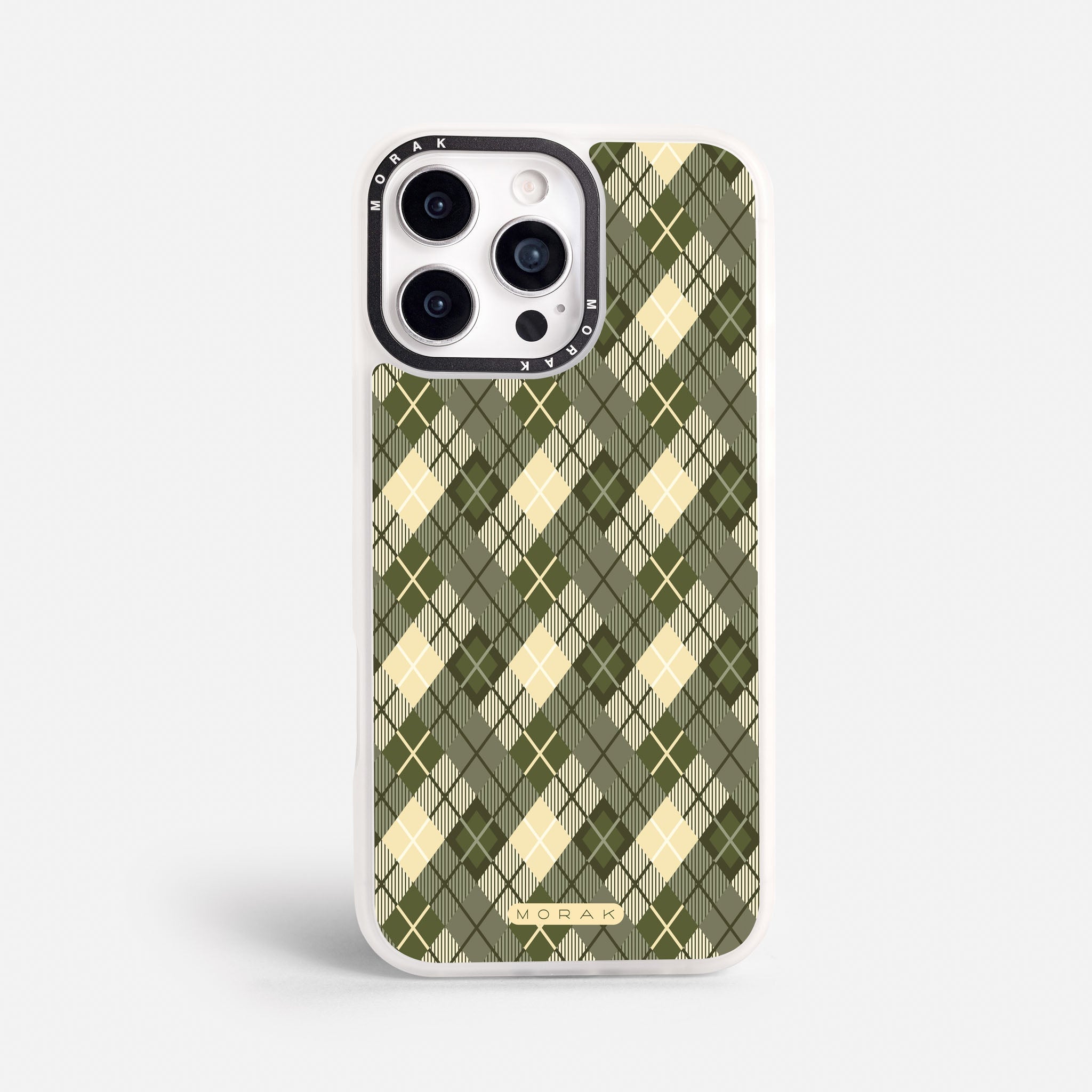 Case Green sweater - Blanco Premium – Protección antigolpe | Diseño colombiano | Morak