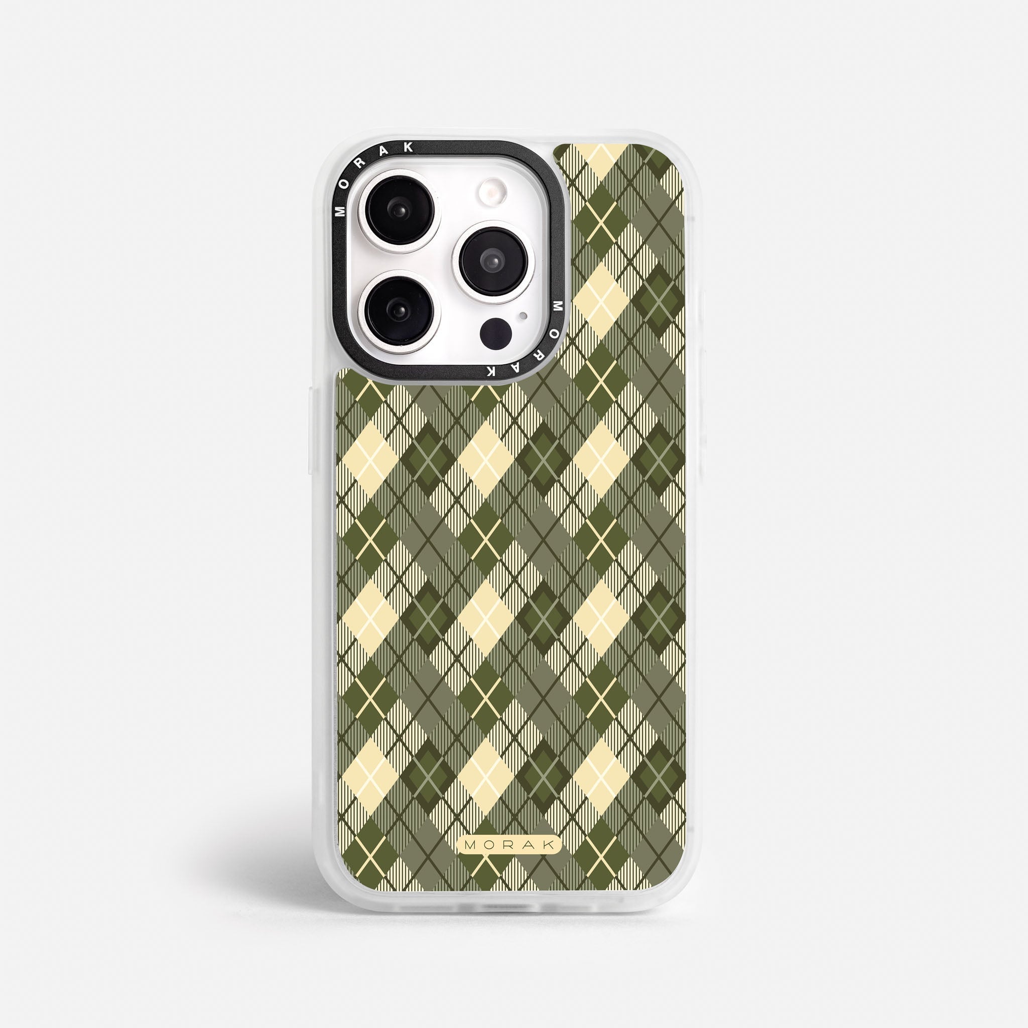 Case Green sweater - Blanco Premium – Protección antigolpe | Diseño colombiano | Morak