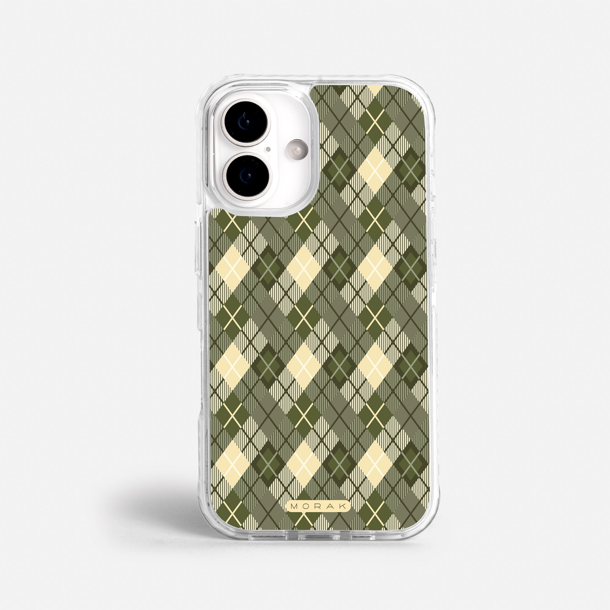 Case Green sweater - Blanco Premium – Protección antigolpe | Diseño colombiano | Morak