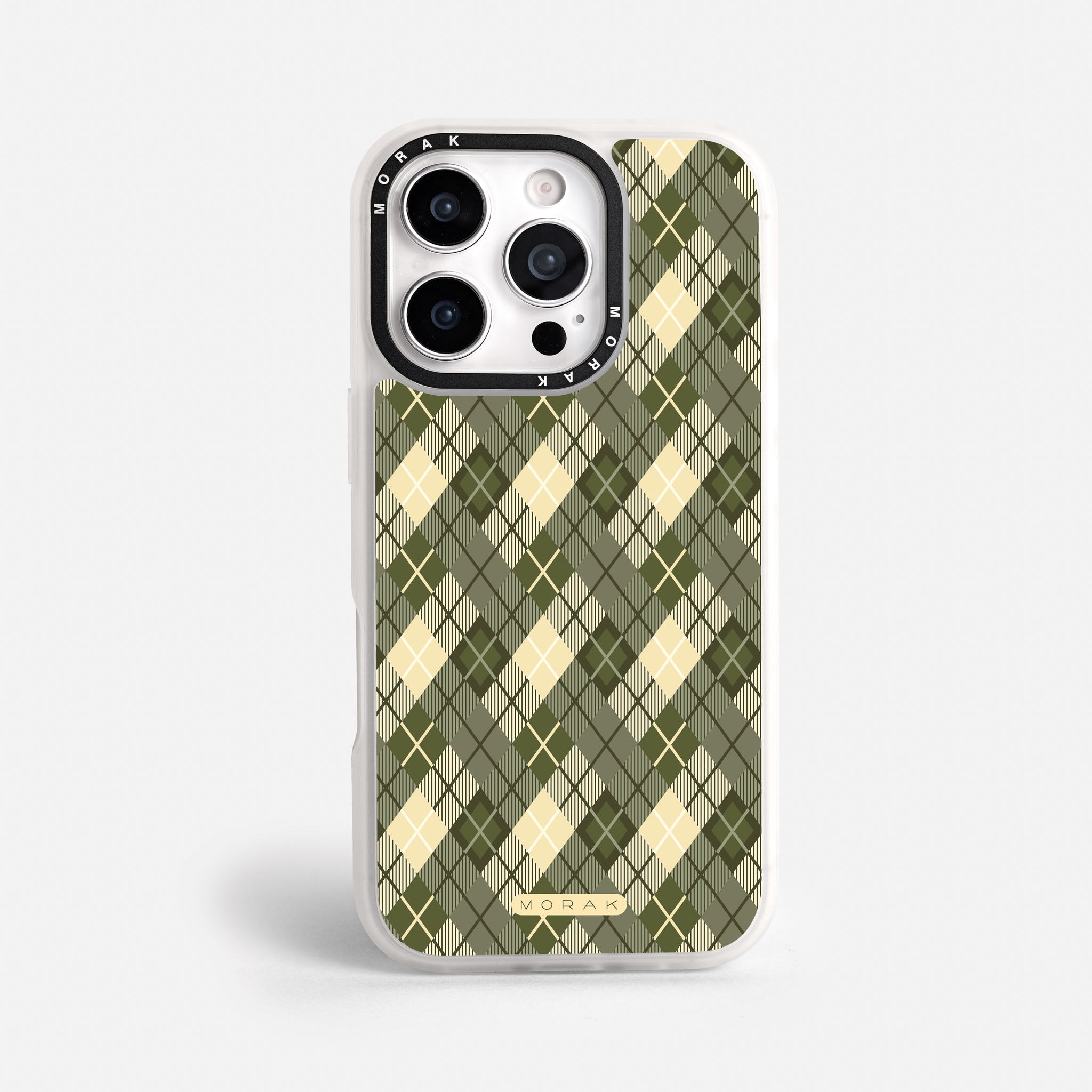 Case Green sweater - Blanco Premium – Protección antigolpe | Diseño colombiano | Morak