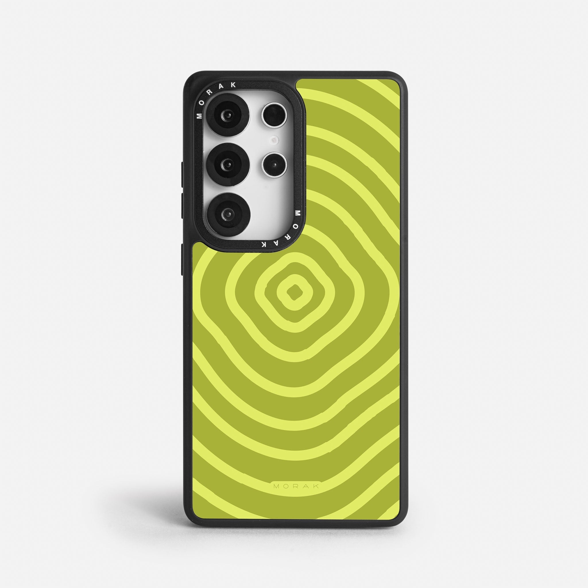 Case Green Wave - Blanco Premium – Protección antigolpe | Diseño colombiano | Morak