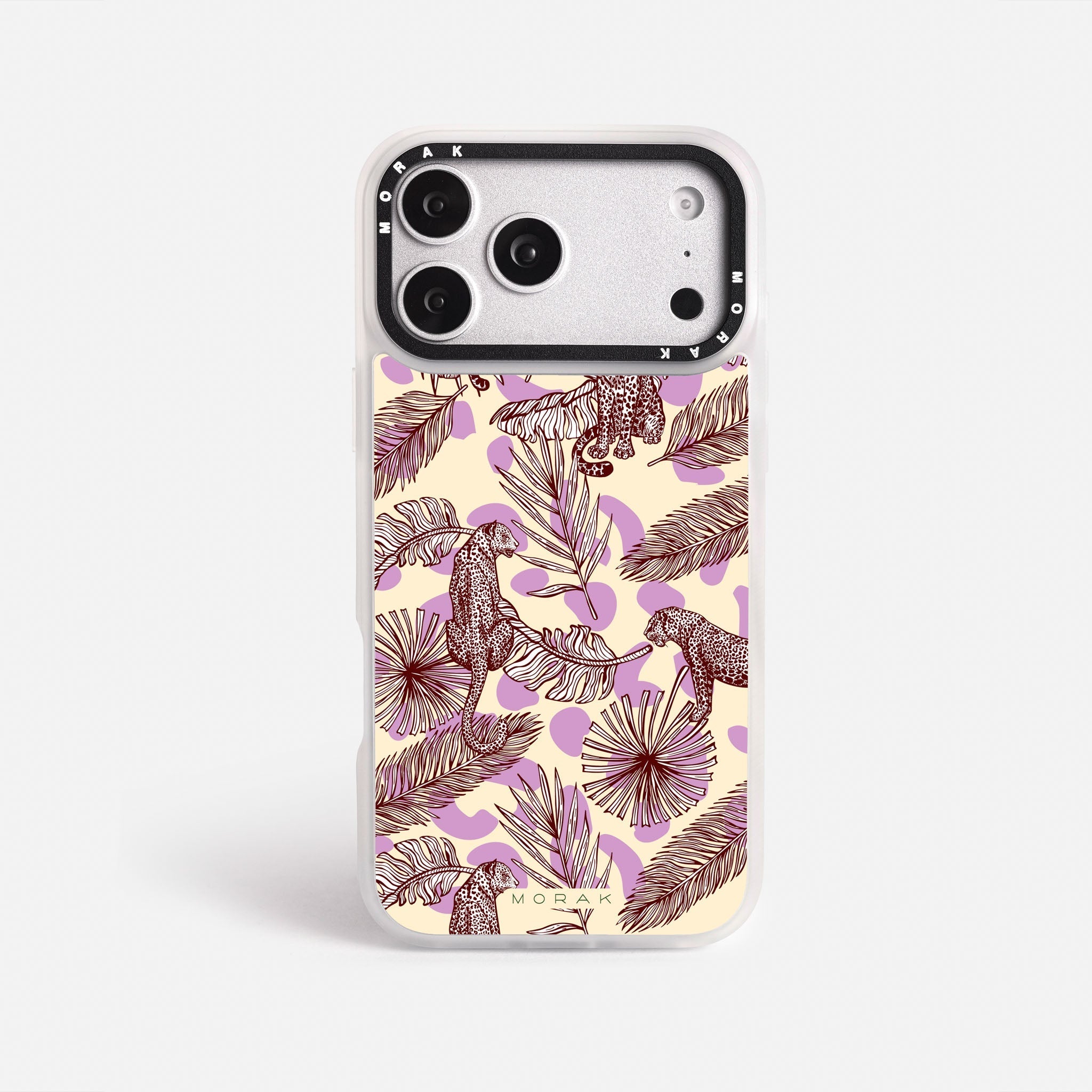 Case Guacamaya - Blanco Premium – Protección antigolpe | Diseño colombiano | Morak
