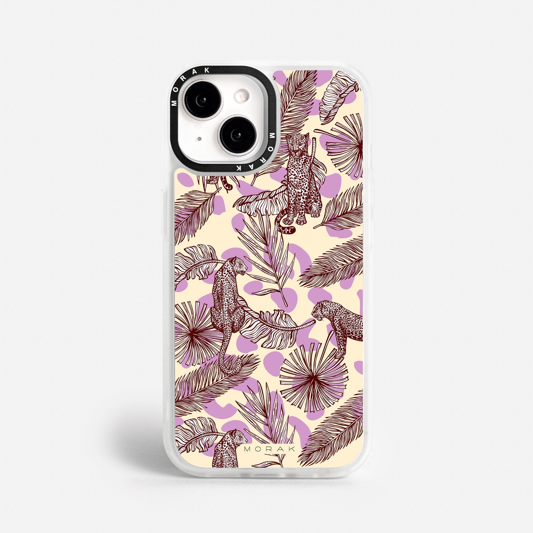 Case Guacamaya - Blanco Premium – Protección antigolpe | Diseño colombiano | Morak