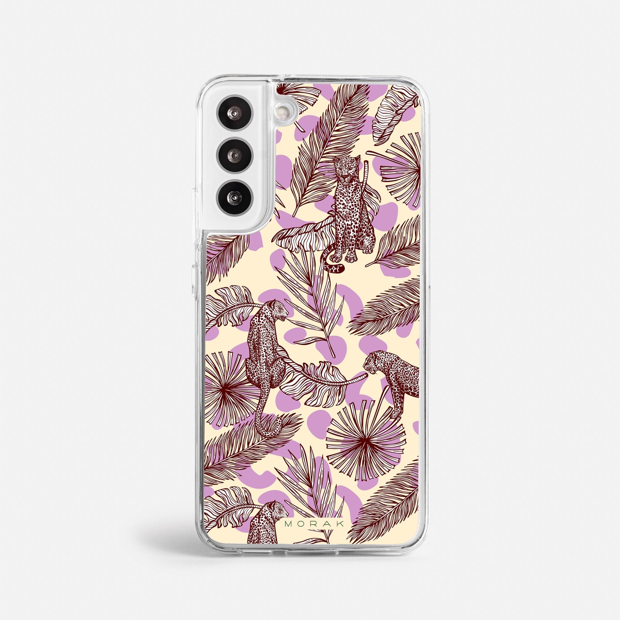 Case Guacamaya - Blanco Premium – Protección antigolpe | Diseño colombiano | Morak