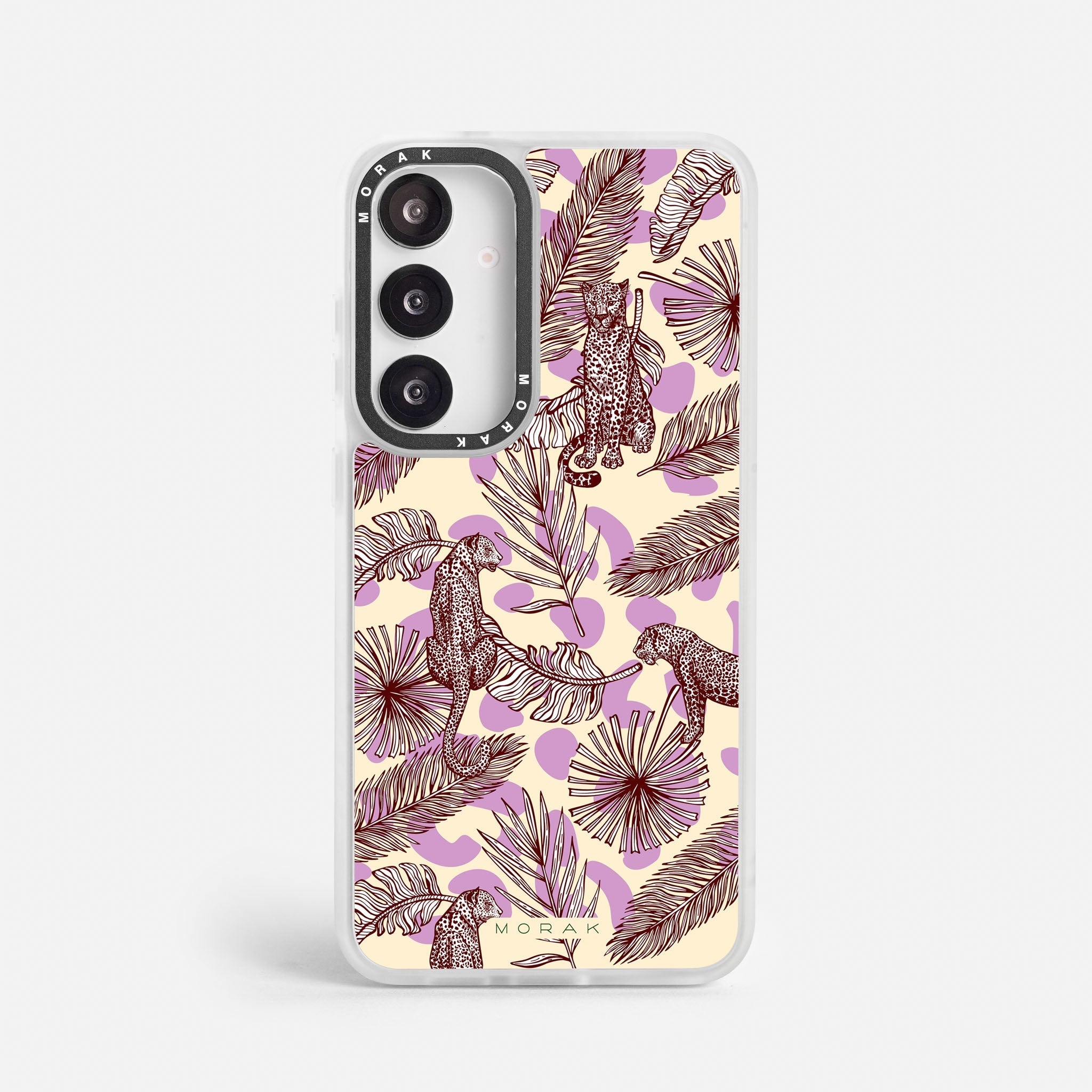 Case Guacamaya - Blanco Premium – Protección antigolpe | Diseño colombiano | Morak