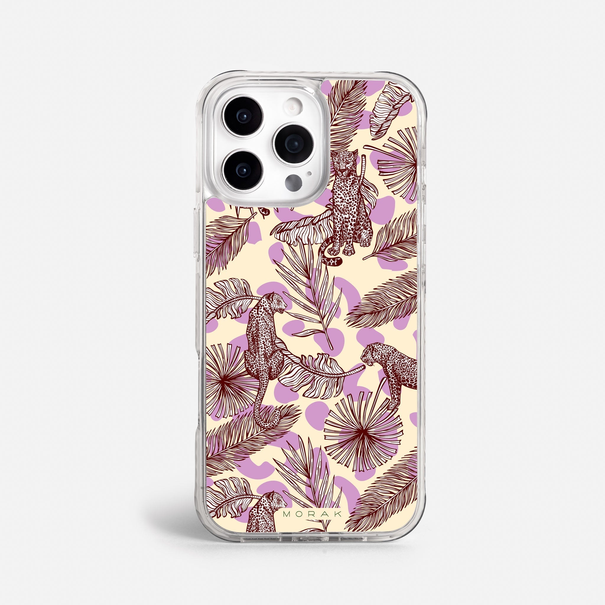 Case Guacamaya - Blanco Premium – Protección antigolpe | Diseño colombiano | Morak
