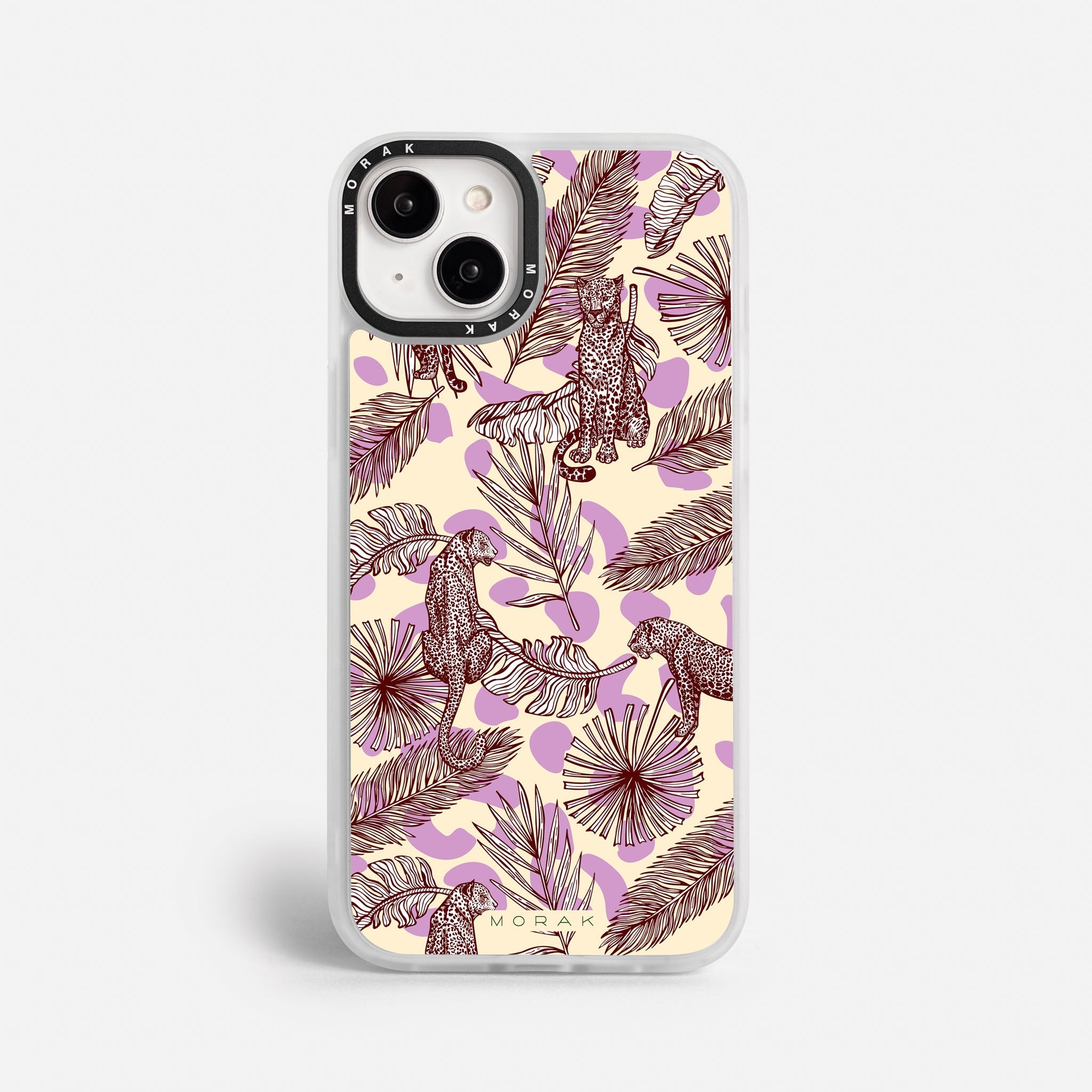 Case Guacamaya - Blanco Premium – Protección antigolpe | Diseño colombiano | Morak