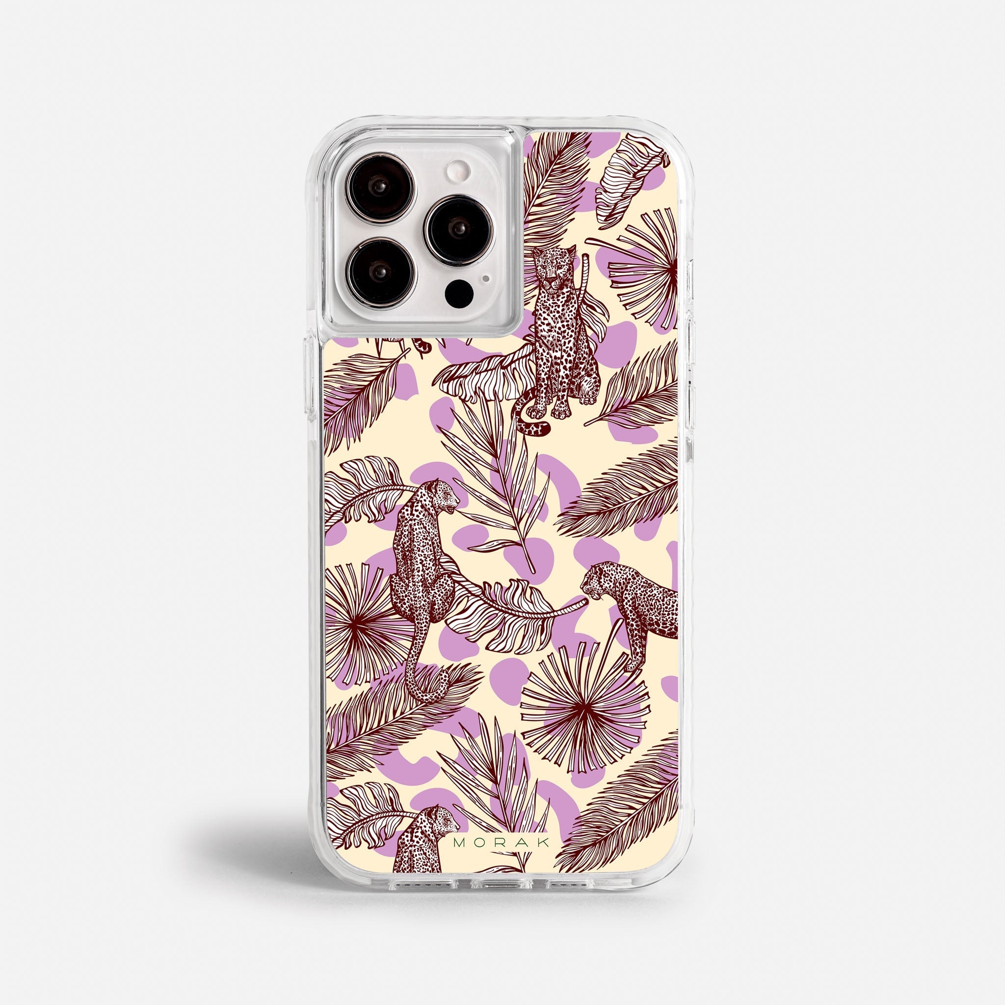 Case Guacamaya - Blanco Premium – Protección antigolpe | Diseño colombiano | Morak