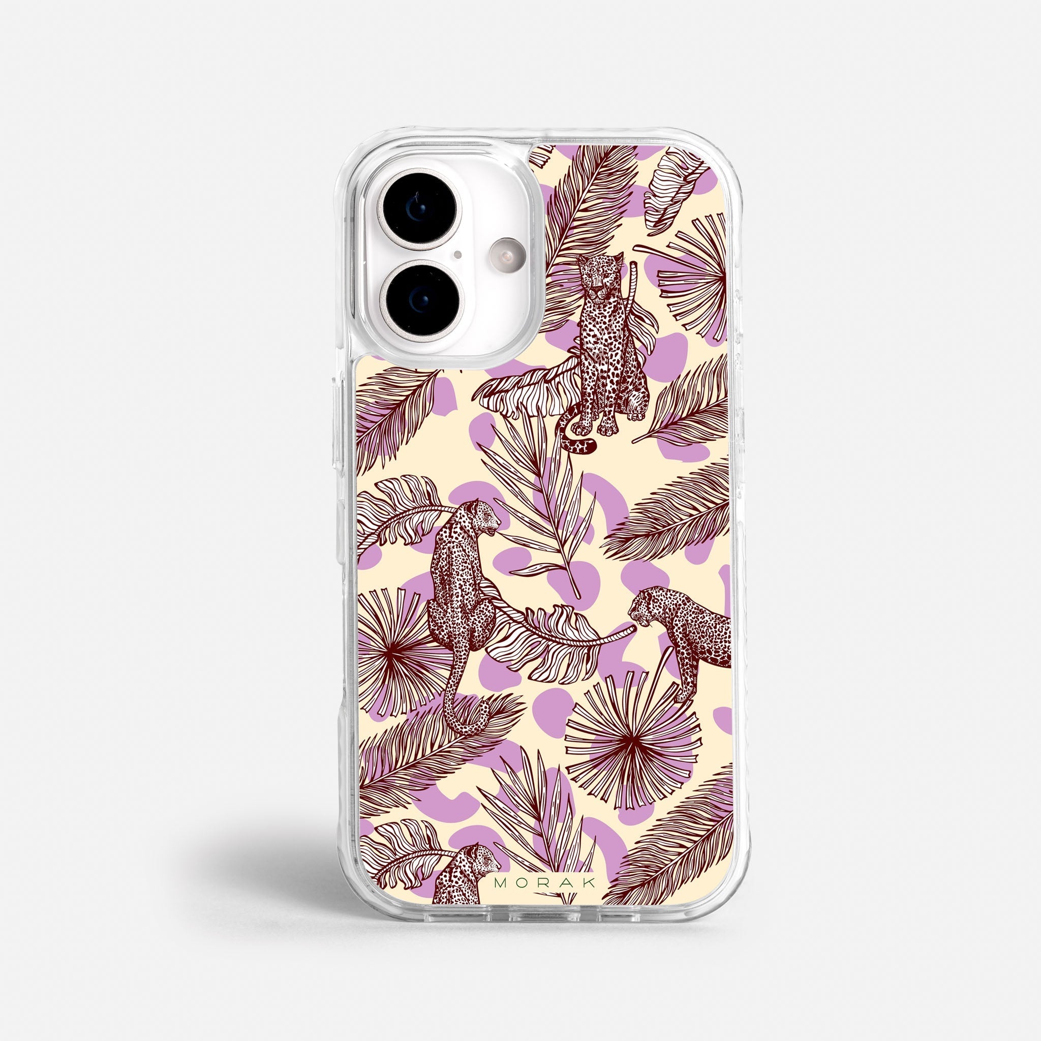 Case Guacamaya - Blanco Premium – Protección antigolpe | Diseño colombiano | Morak