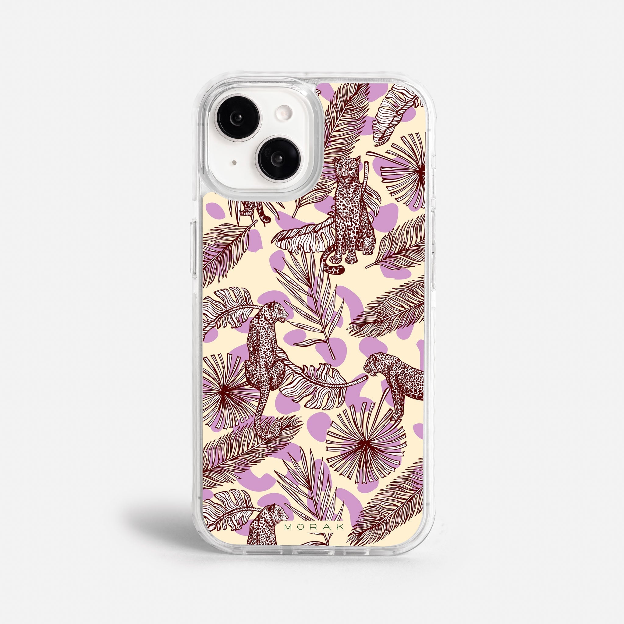 Case Guacamaya - Blanco Premium – Protección antigolpe | Diseño colombiano | Morak