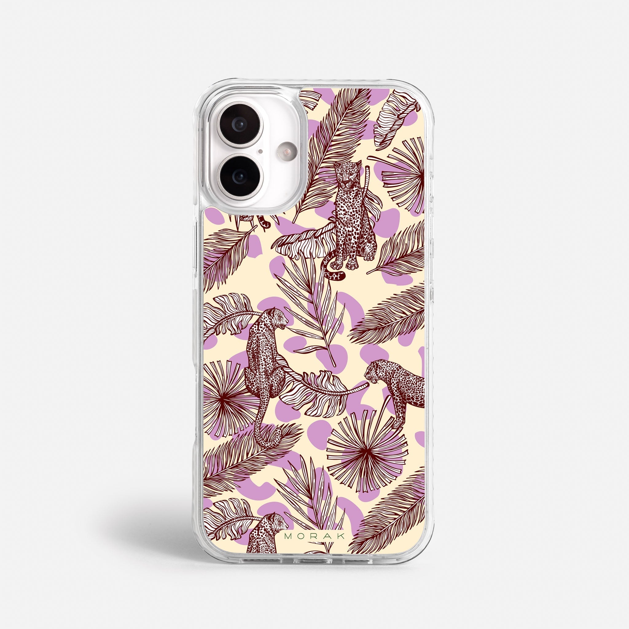 Case Guacamaya - Blanco Premium – Protección antigolpe | Diseño colombiano | Morak