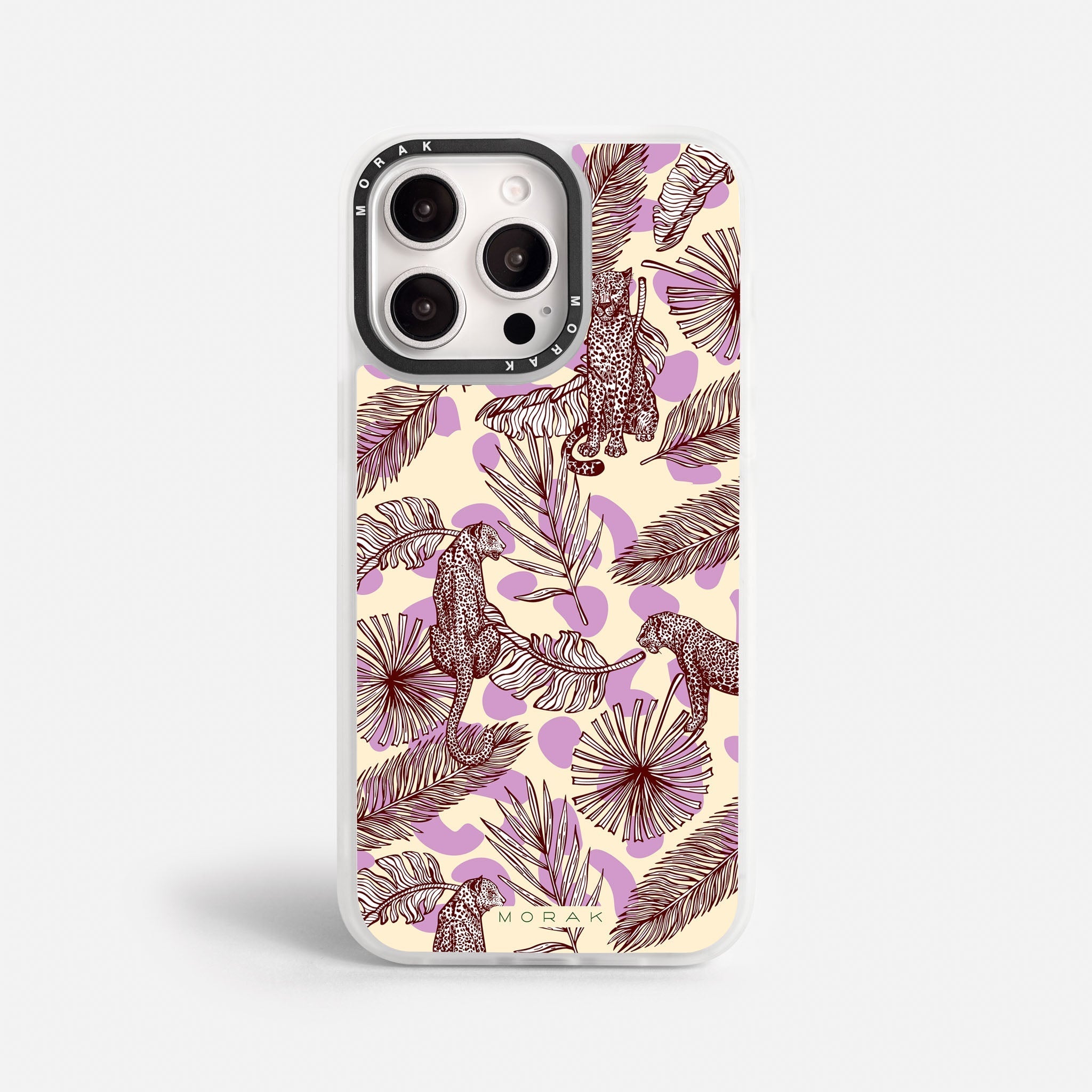 Case Guacamaya - Blanco Premium – Protección antigolpe | Diseño colombiano | Morak