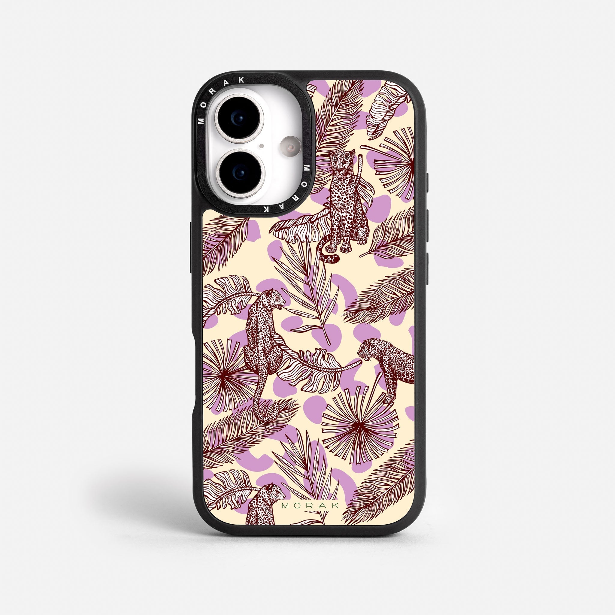 Case Guacamaya - Blanco Premium – Protección antigolpe | Diseño colombiano | Morak