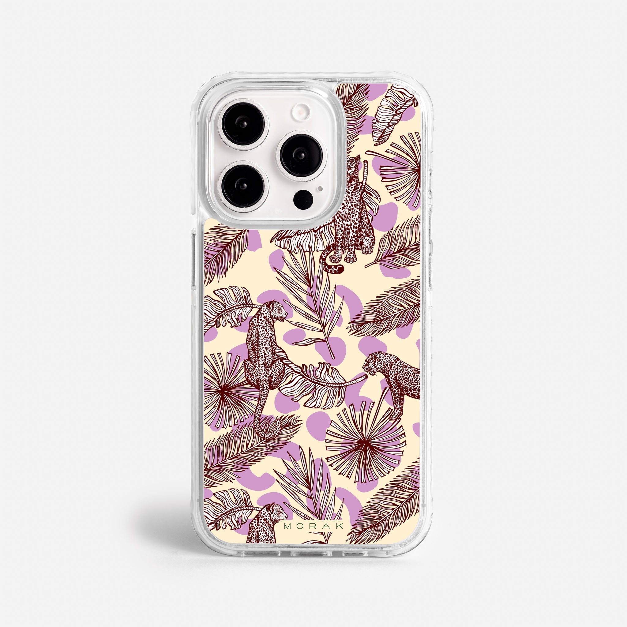 Case Guacamaya - Blanco Premium – Protección antigolpe | Diseño colombiano | Morak