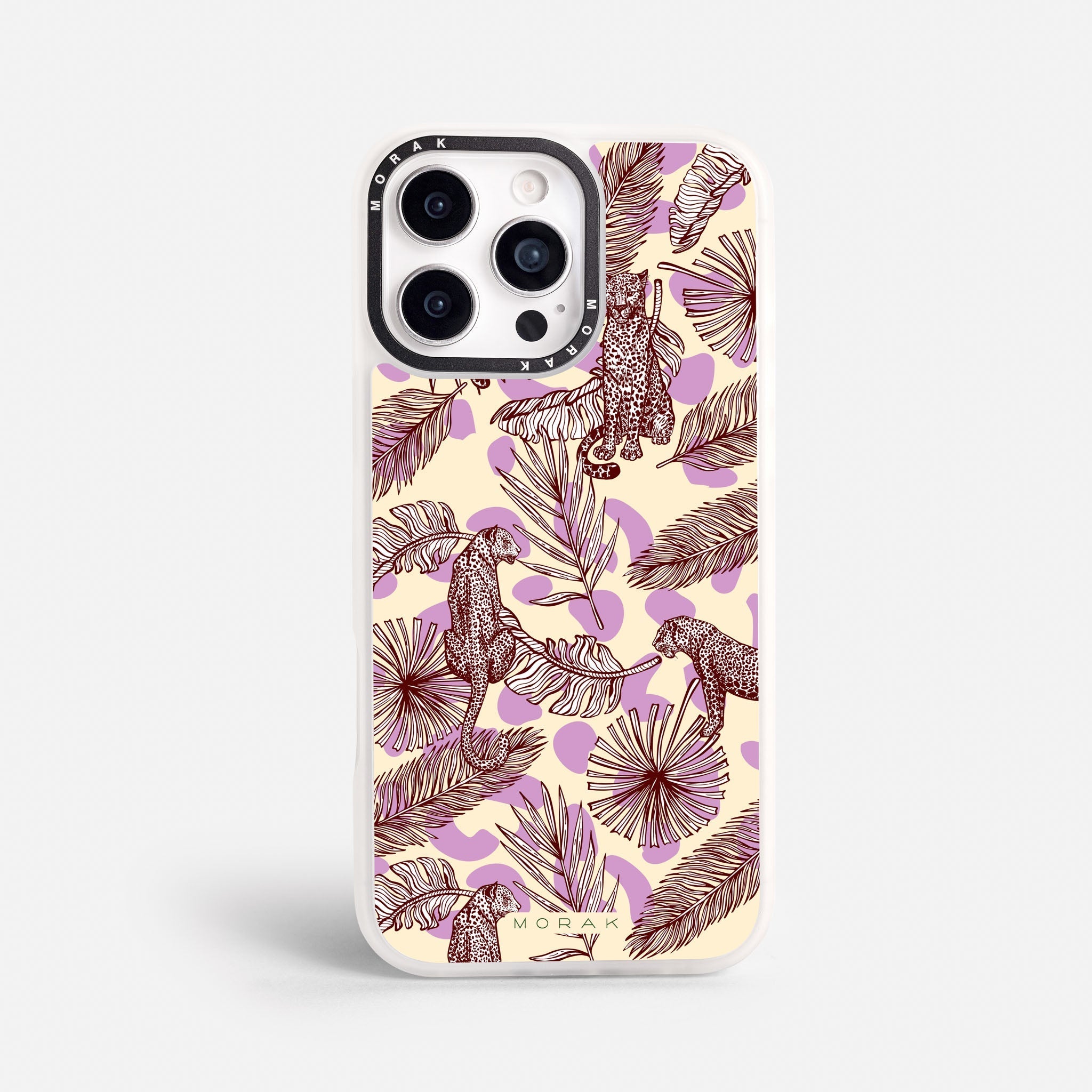 Case Guacamaya - Blanco Premium – Protección antigolpe | Diseño colombiano | Morak