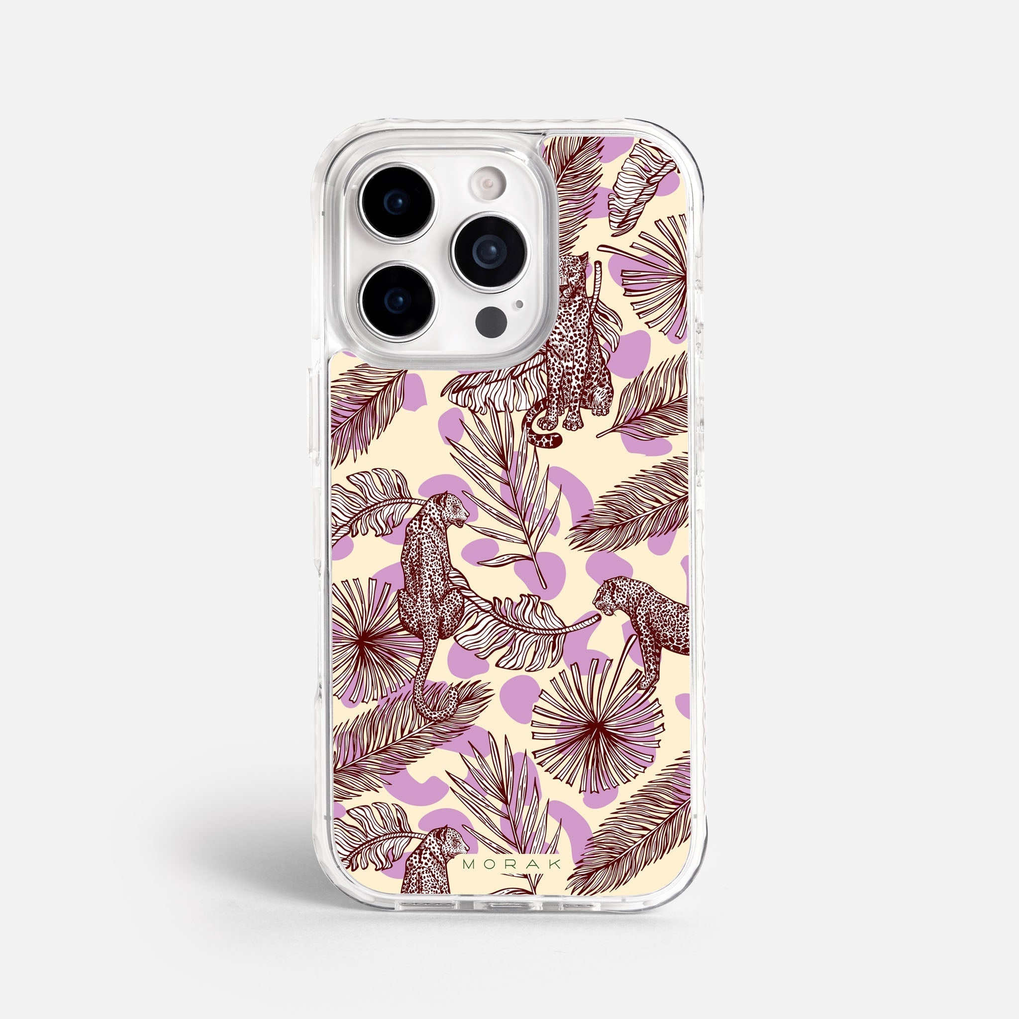 Case Guacamaya - Blanco Premium – Protección antigolpe | Diseño colombiano | Morak