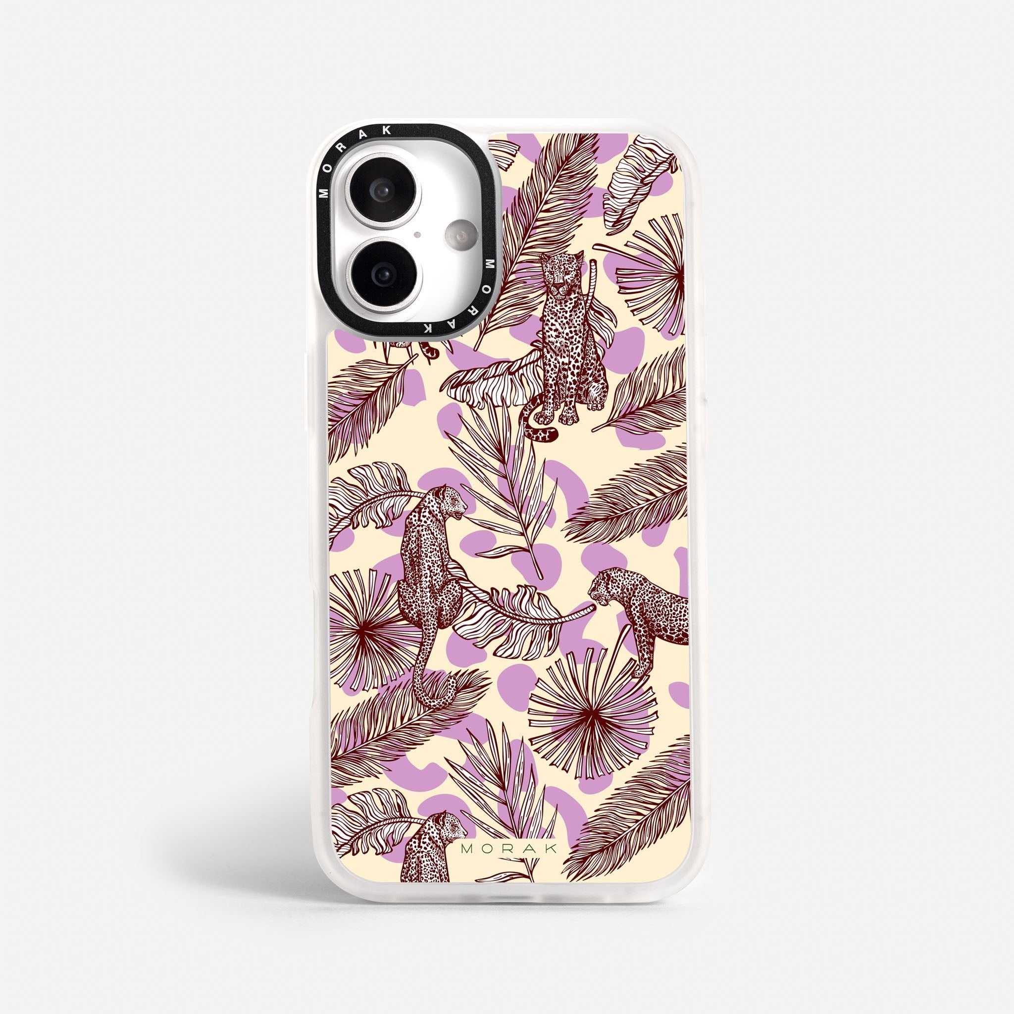 Case Guacamaya - Blanco Premium – Protección antigolpe | Diseño colombiano | Morak