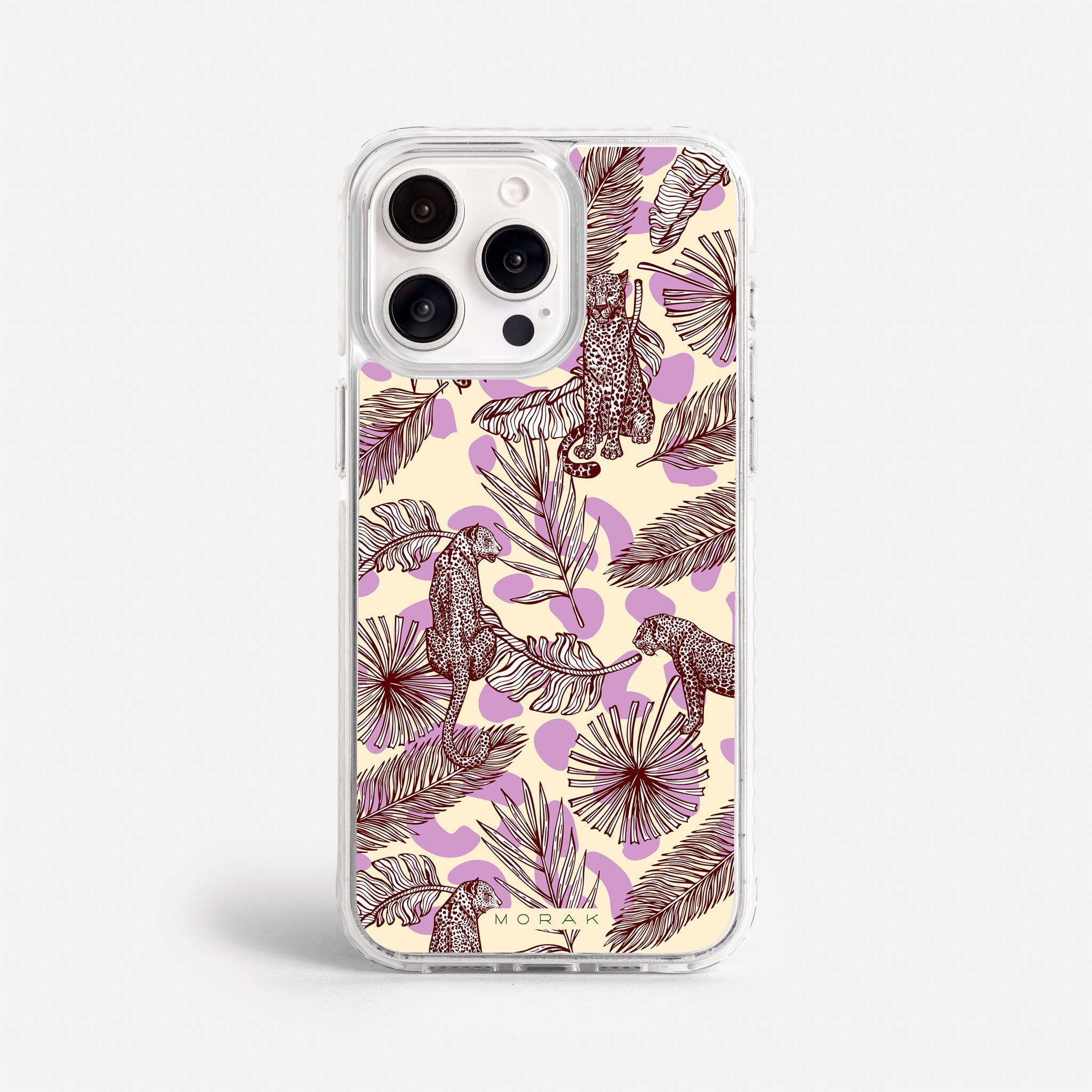 Case Guacamaya - Blanco Premium – Protección antigolpe | Diseño colombiano | Morak