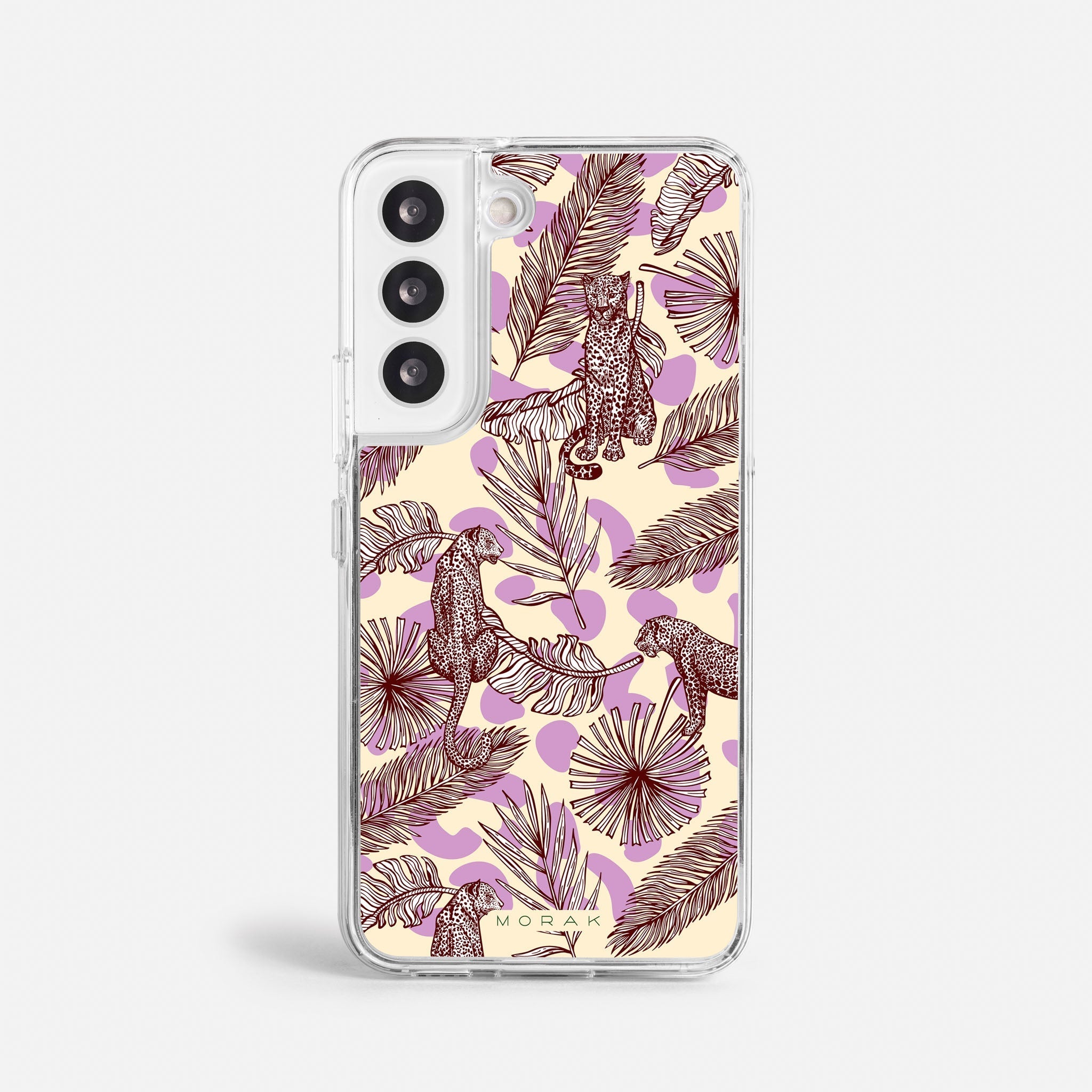 Case Guacamaya - Blanco Premium – Protección antigolpe | Diseño colombiano | Morak