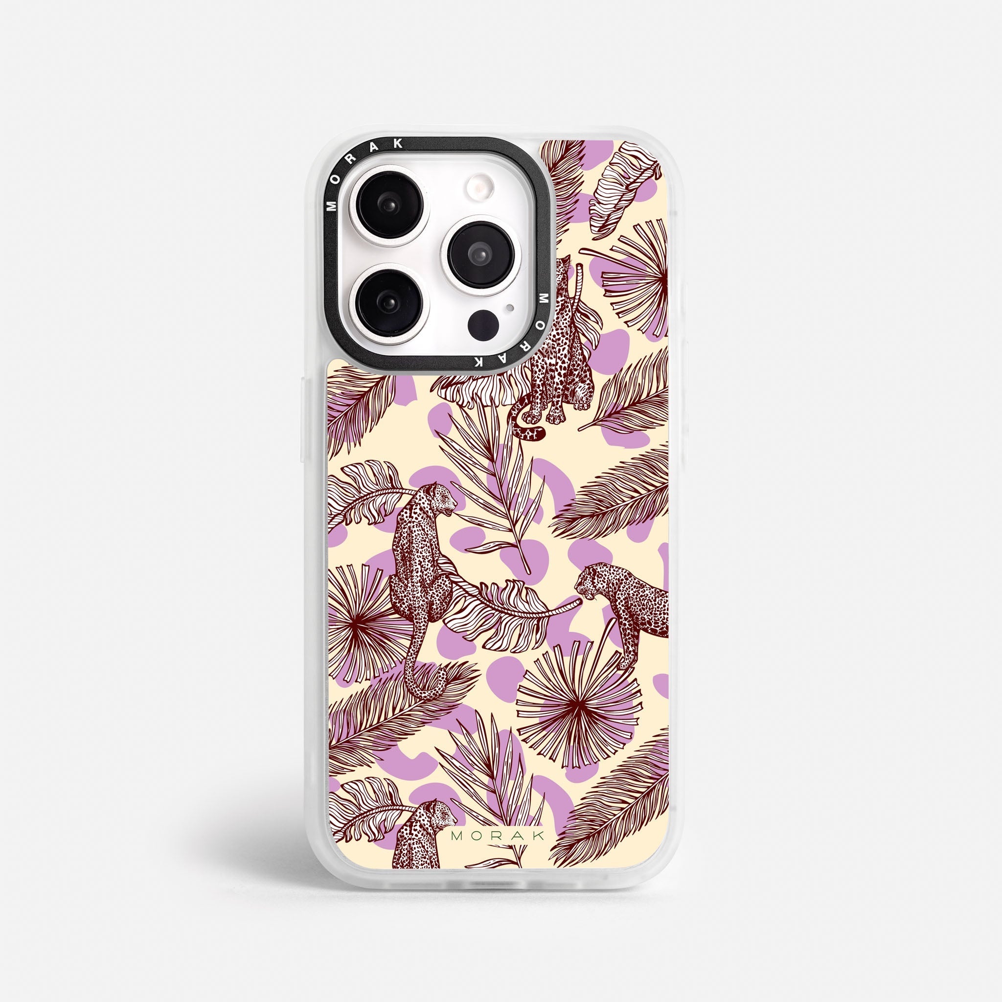 Case Guacamaya - Blanco Premium – Protección antigolpe | Diseño colombiano | Morak