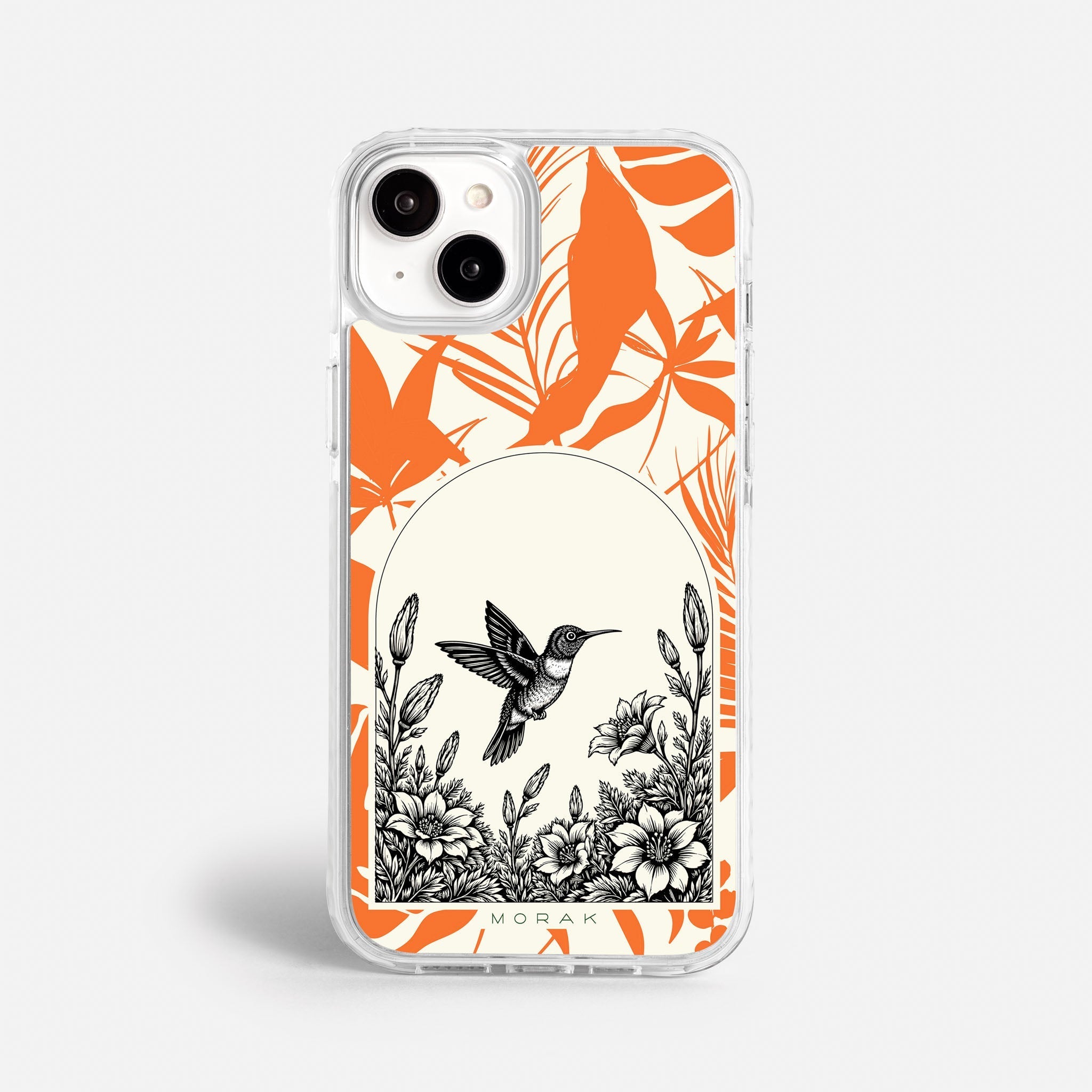 Case Jungle Art - Blanco Premium – Protección antigolpe | Diseño colombiano | Morak