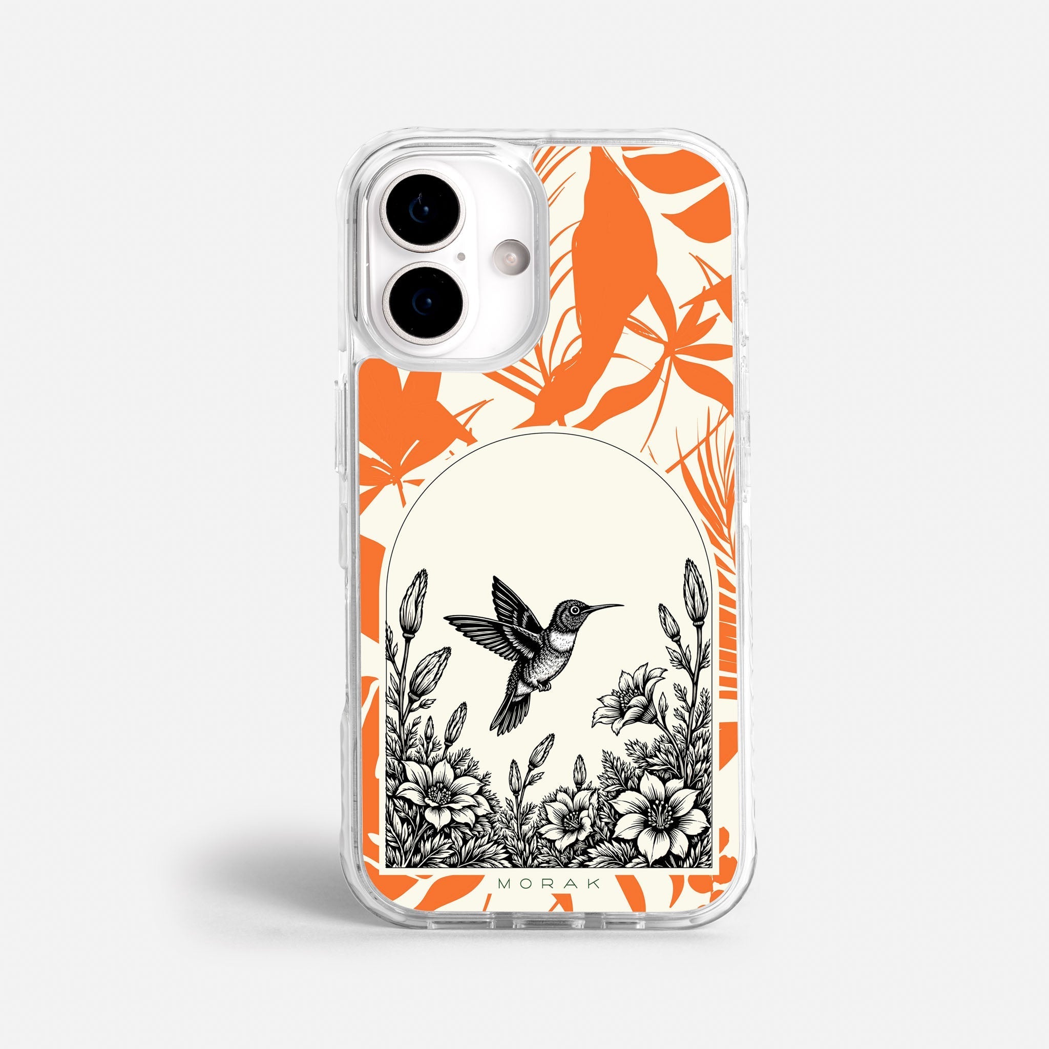 Case Jungle Art - Blanco Premium – Protección antigolpe | Diseño colombiano | Morak