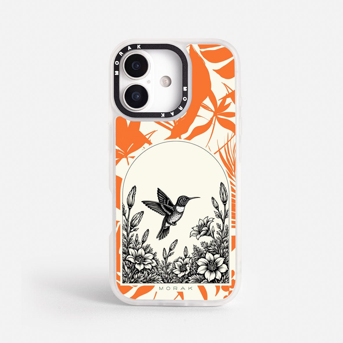 Case Jungle Art - Blanco Premium – Protección antigolpe | Diseño colombiano | Morak