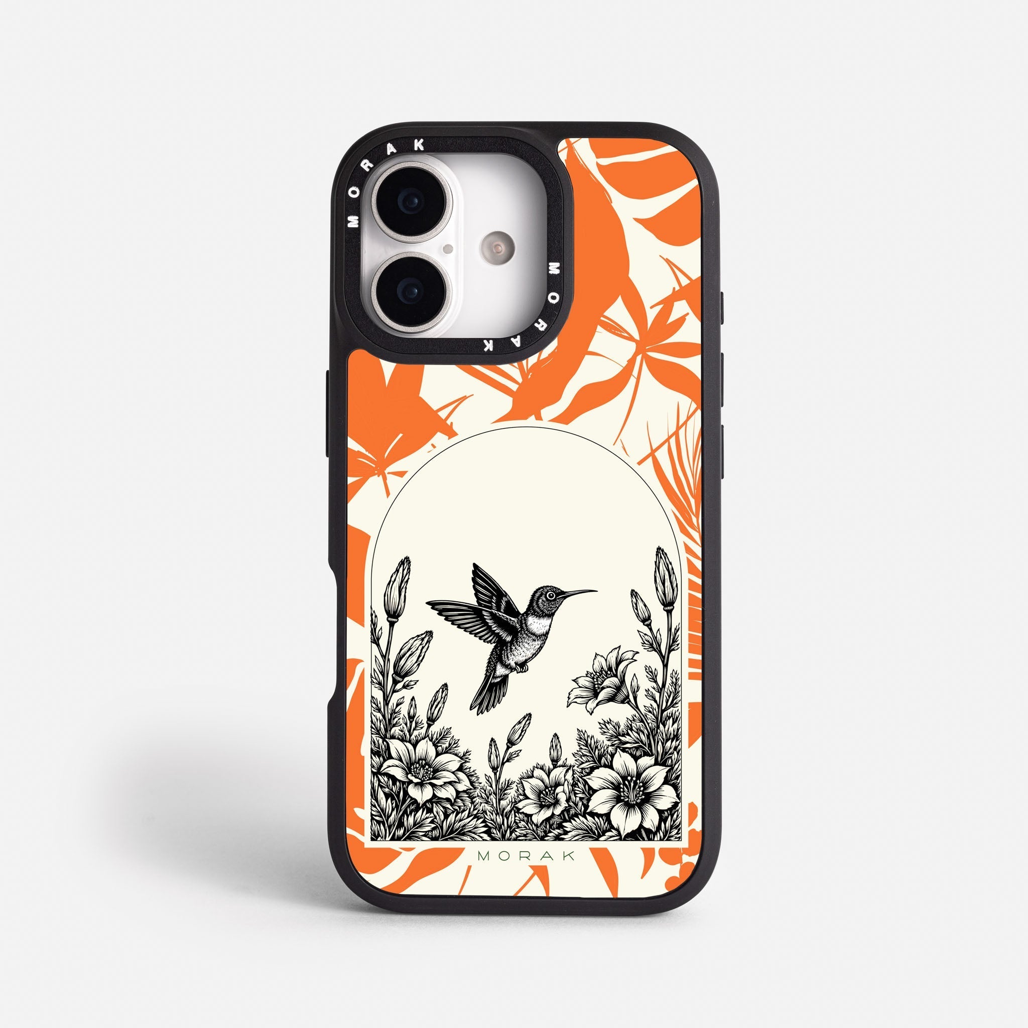 Case Jungle Art - Blanco Premium – Protección antigolpe | Diseño colombiano | Morak