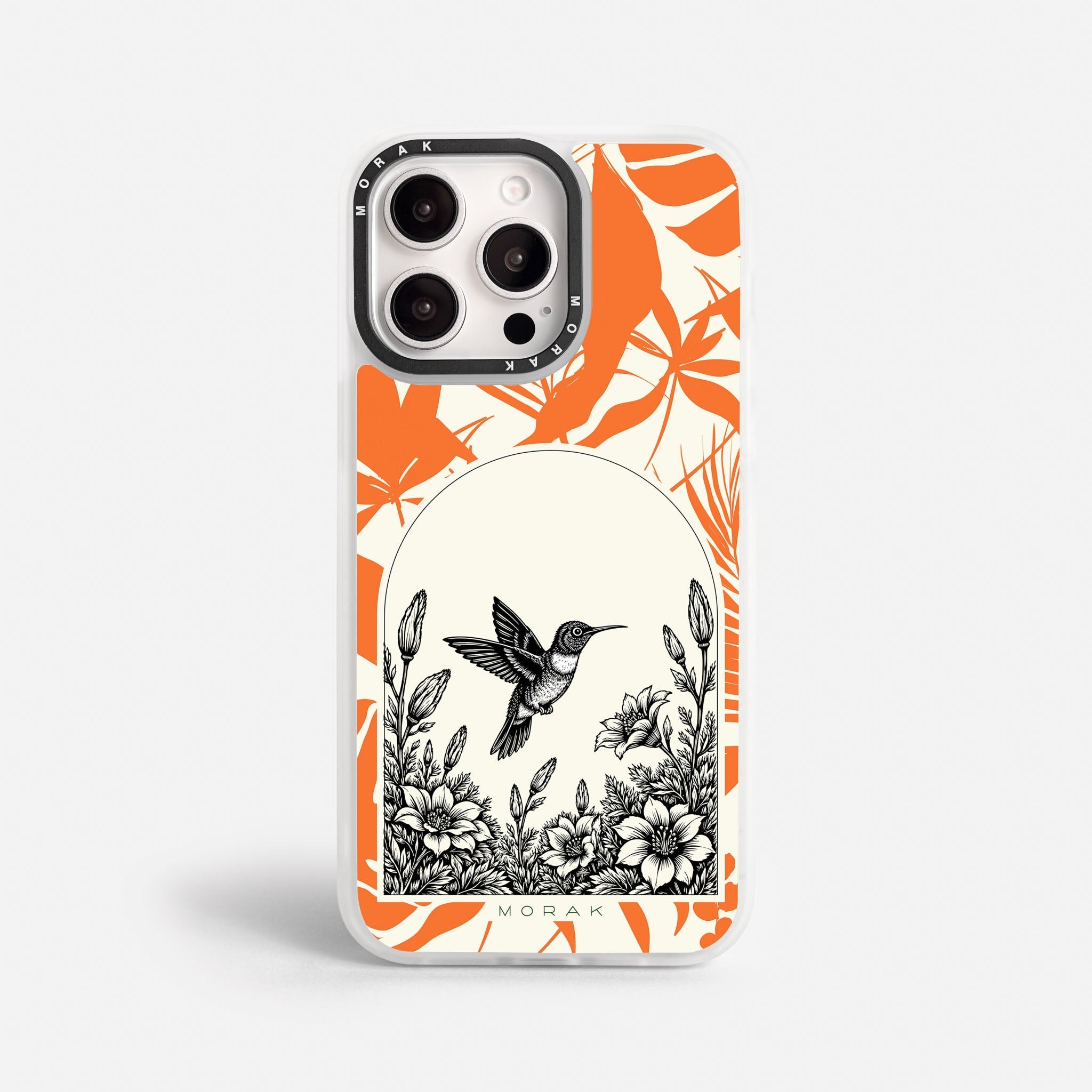 Case Jungle Art - Blanco Premium – Protección antigolpe | Diseño colombiano | Morak