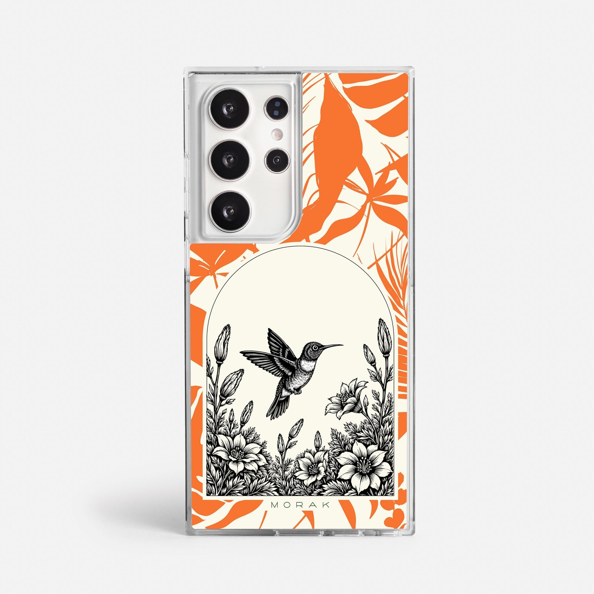 Case Jungle Art - Blanco Premium – Protección antigolpe | Diseño colombiano | Morak