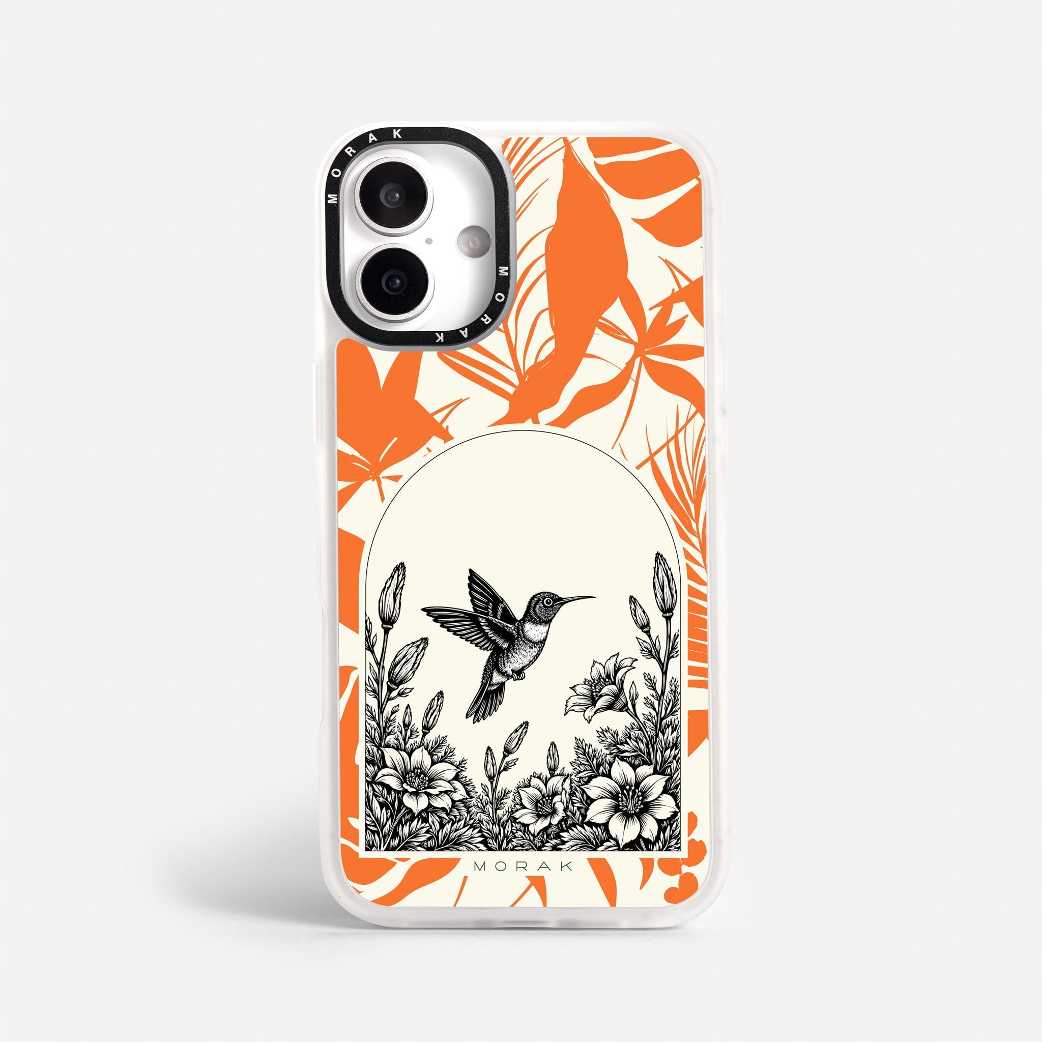 Case Jungle Art - Blanco Premium – Protección antigolpe | Diseño colombiano | Morak
