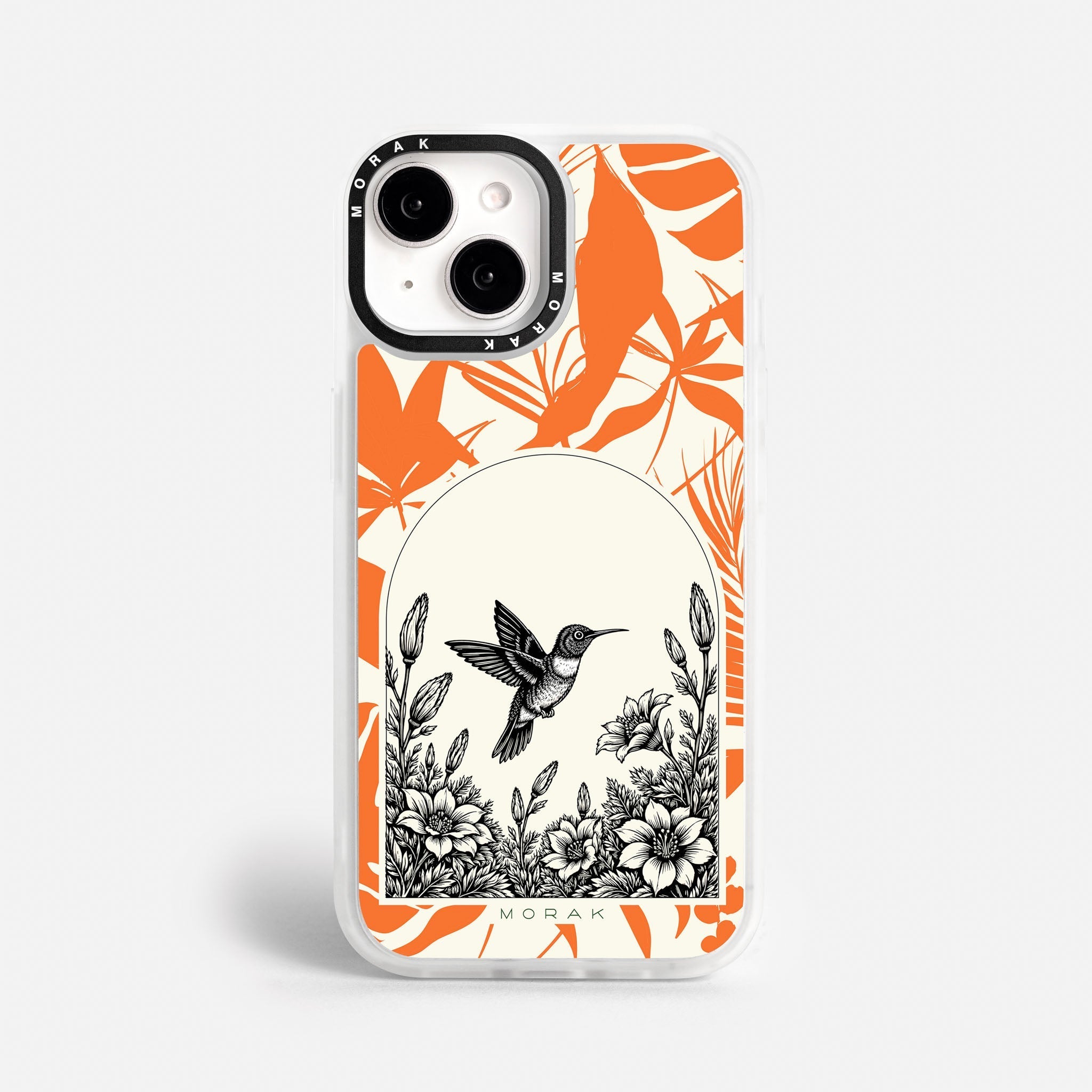 Case Jungle Art - Blanco Premium – Protección antigolpe | Diseño colombiano | Morak