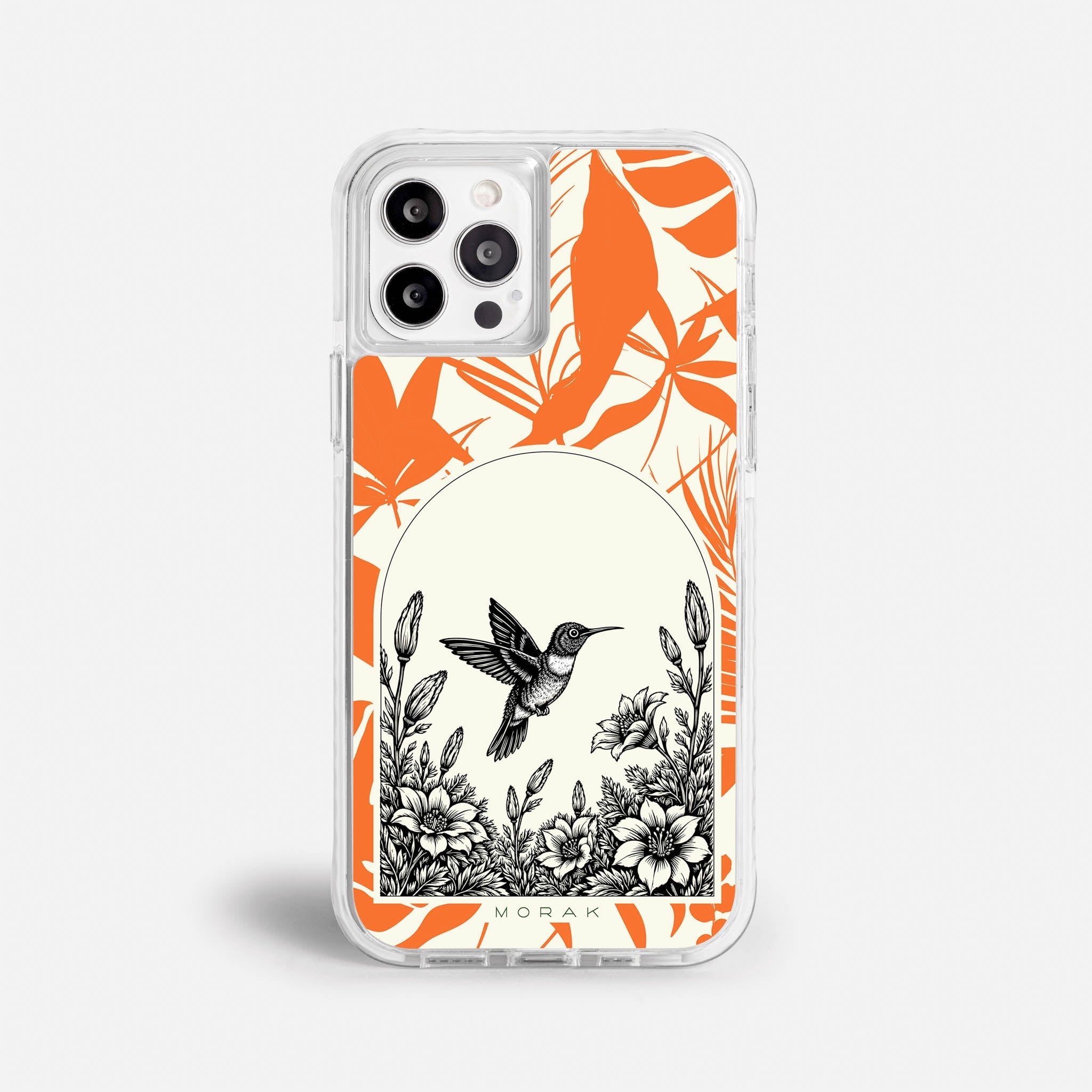 Case Jungle Art - Blanco Premium – Protección antigolpe | Diseño colombiano | Morak
