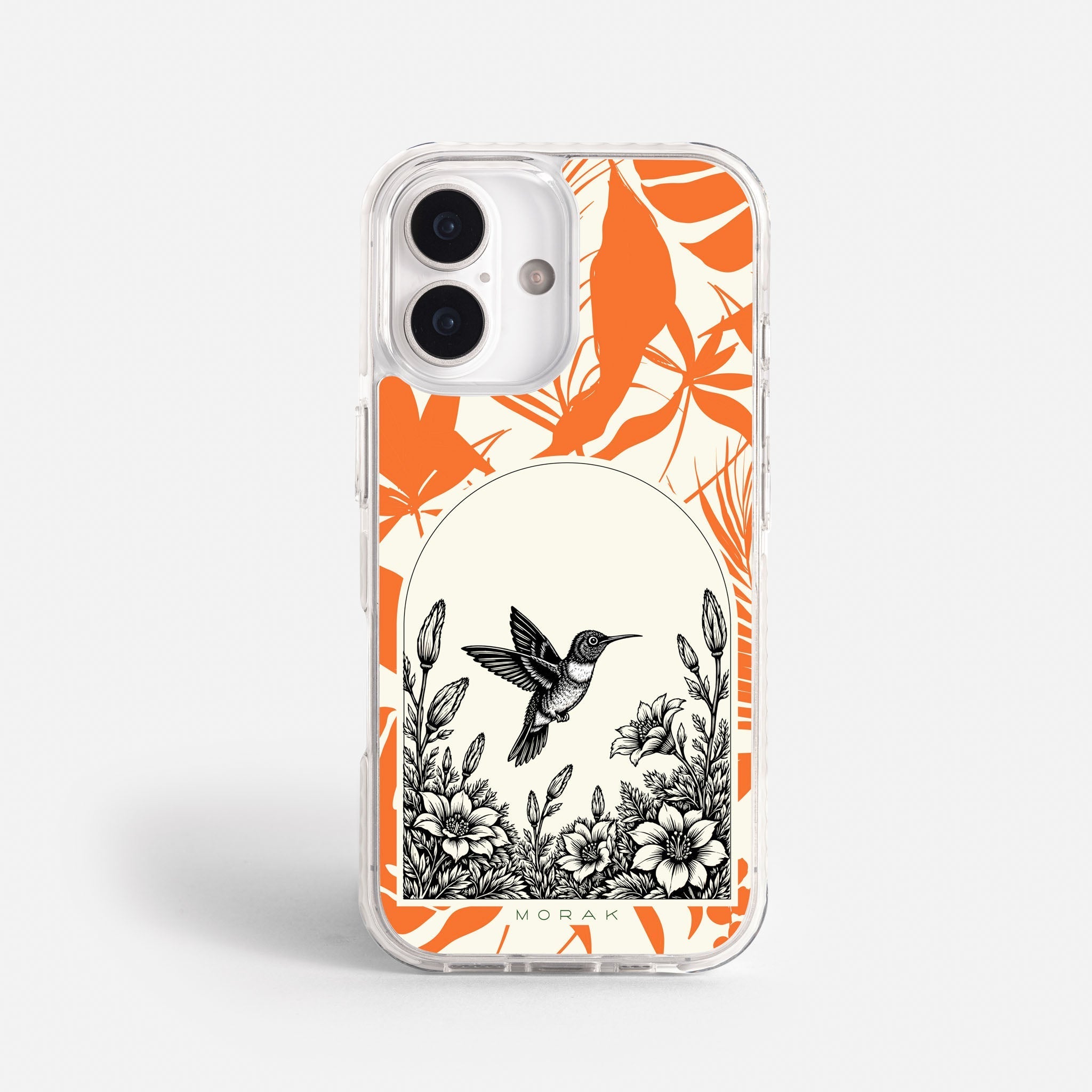 Case Jungle Art - Blanco Premium – Protección antigolpe | Diseño colombiano | Morak