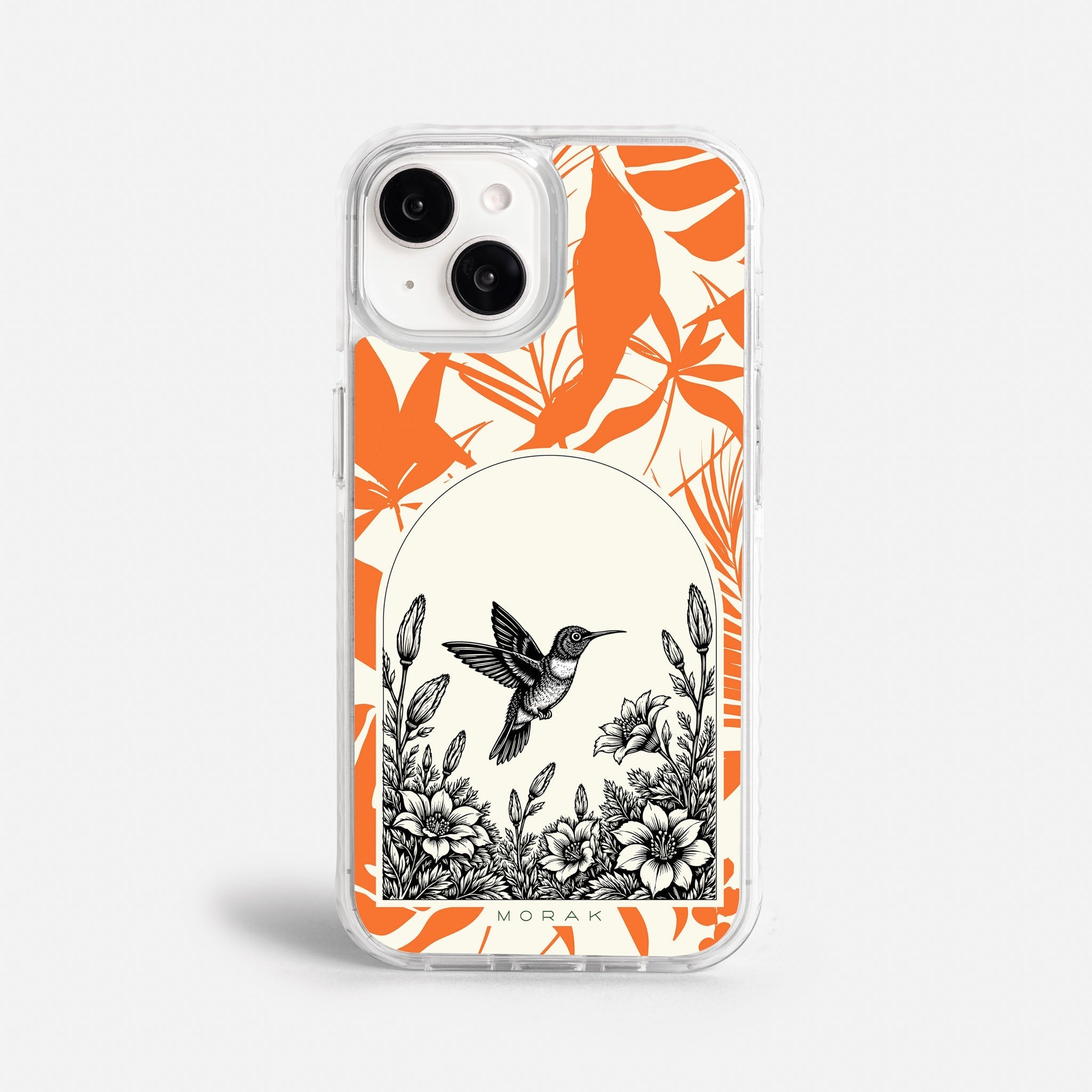 Case Jungle Art - Blanco Premium – Protección antigolpe | Diseño colombiano | Morak