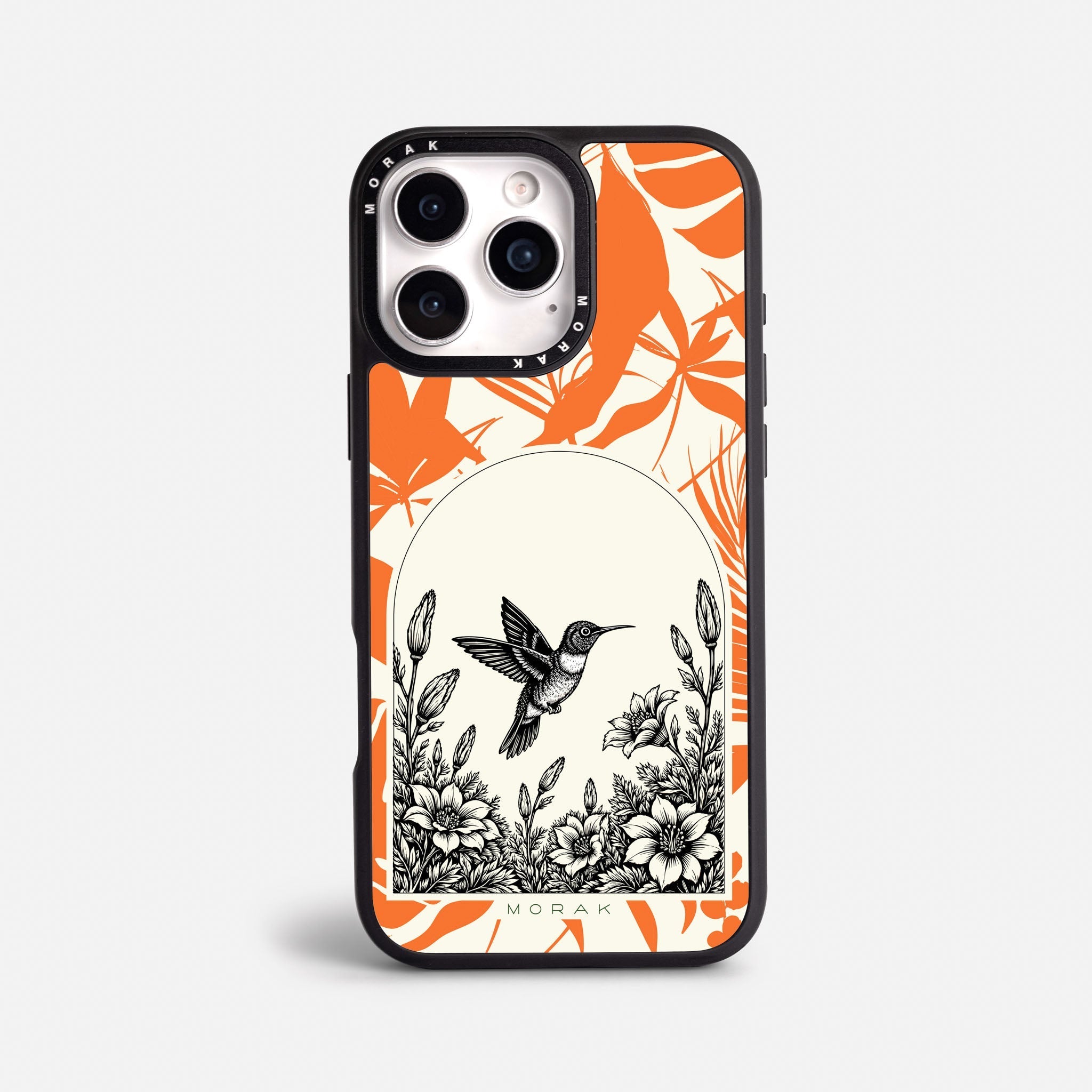 Case Jungle Art - Blanco Premium – Protección antigolpe | Diseño colombiano | Morak